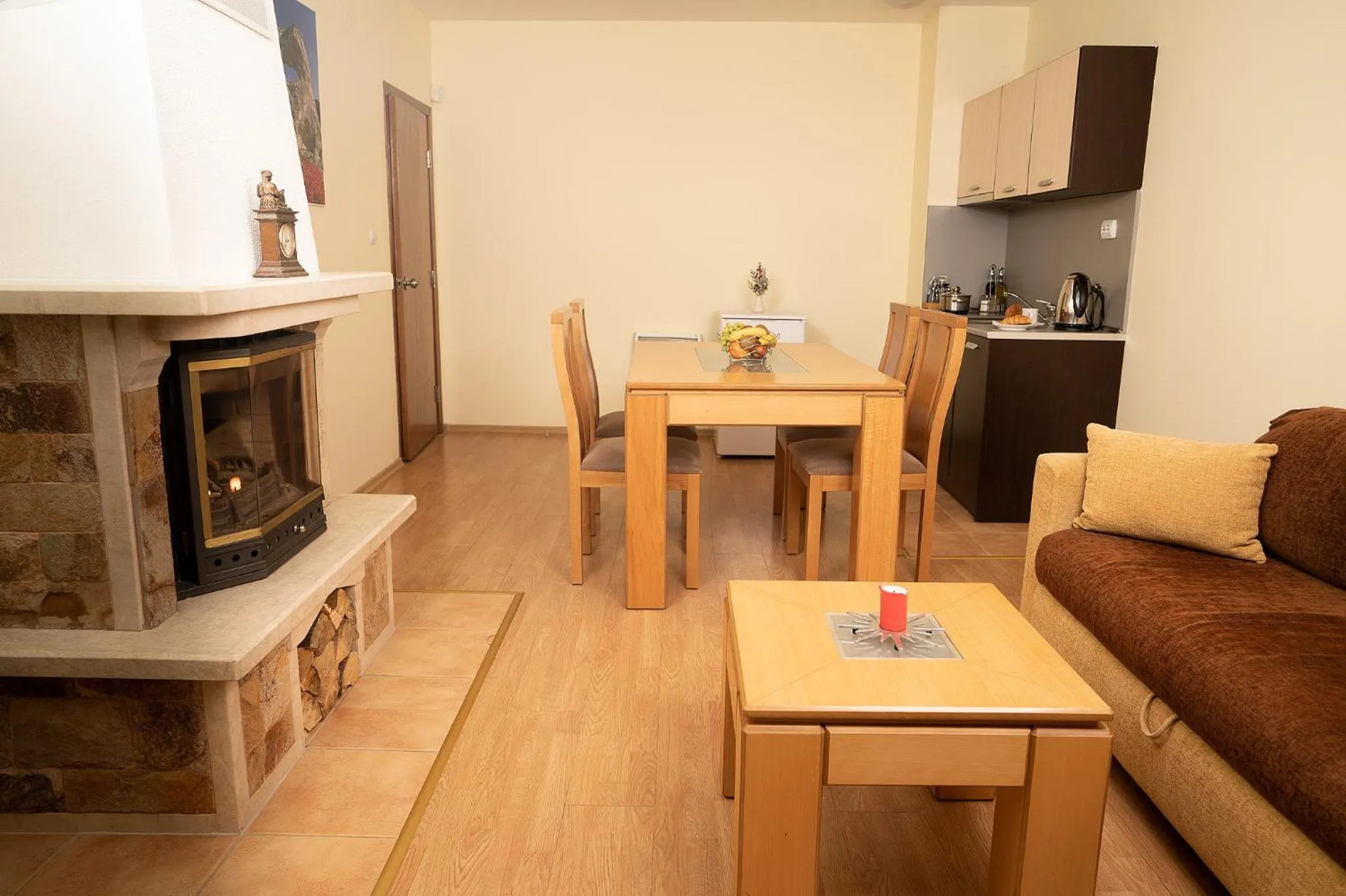 Seating area in The Castle Complex