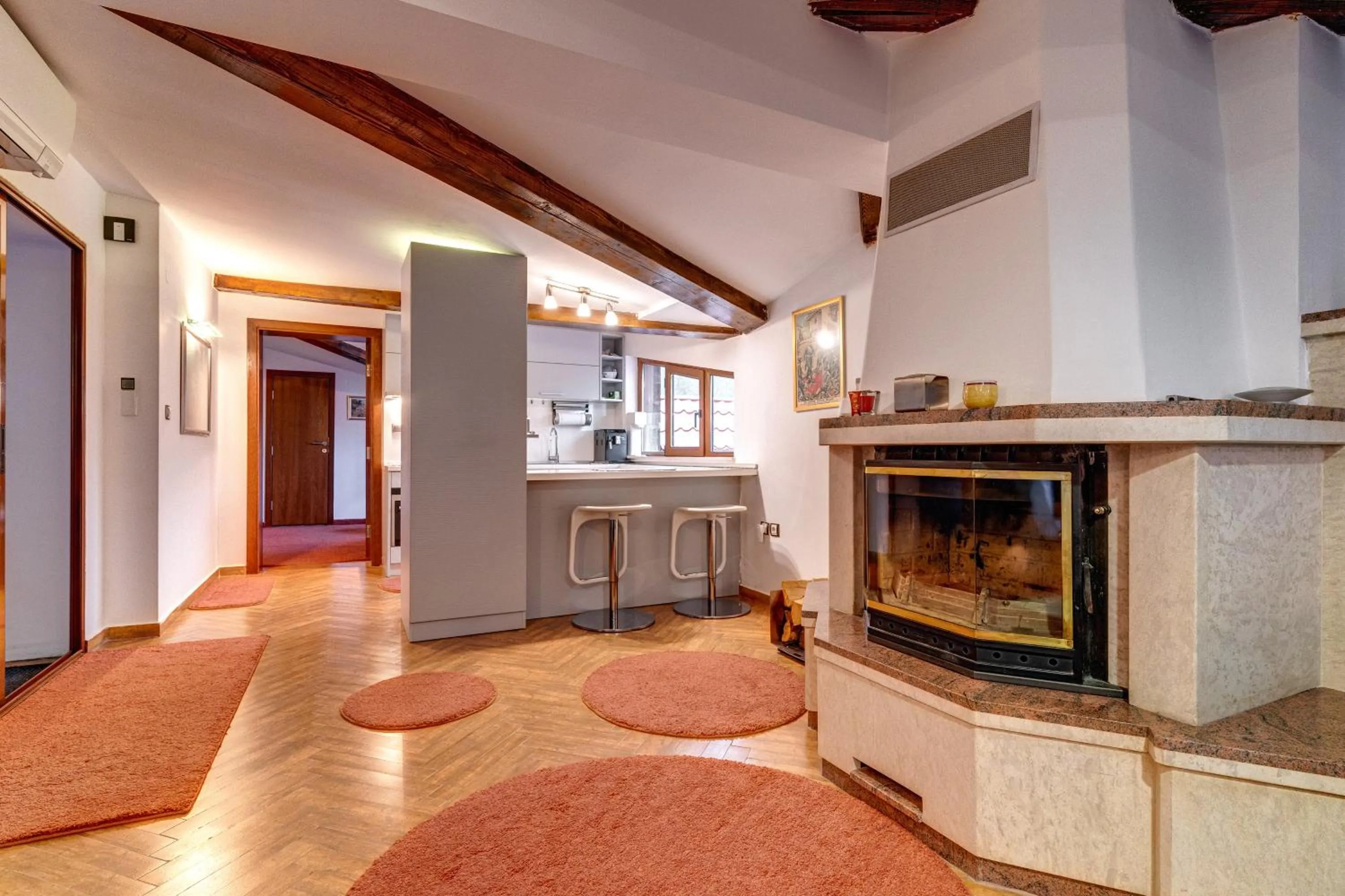 Living room in The Castle Complex