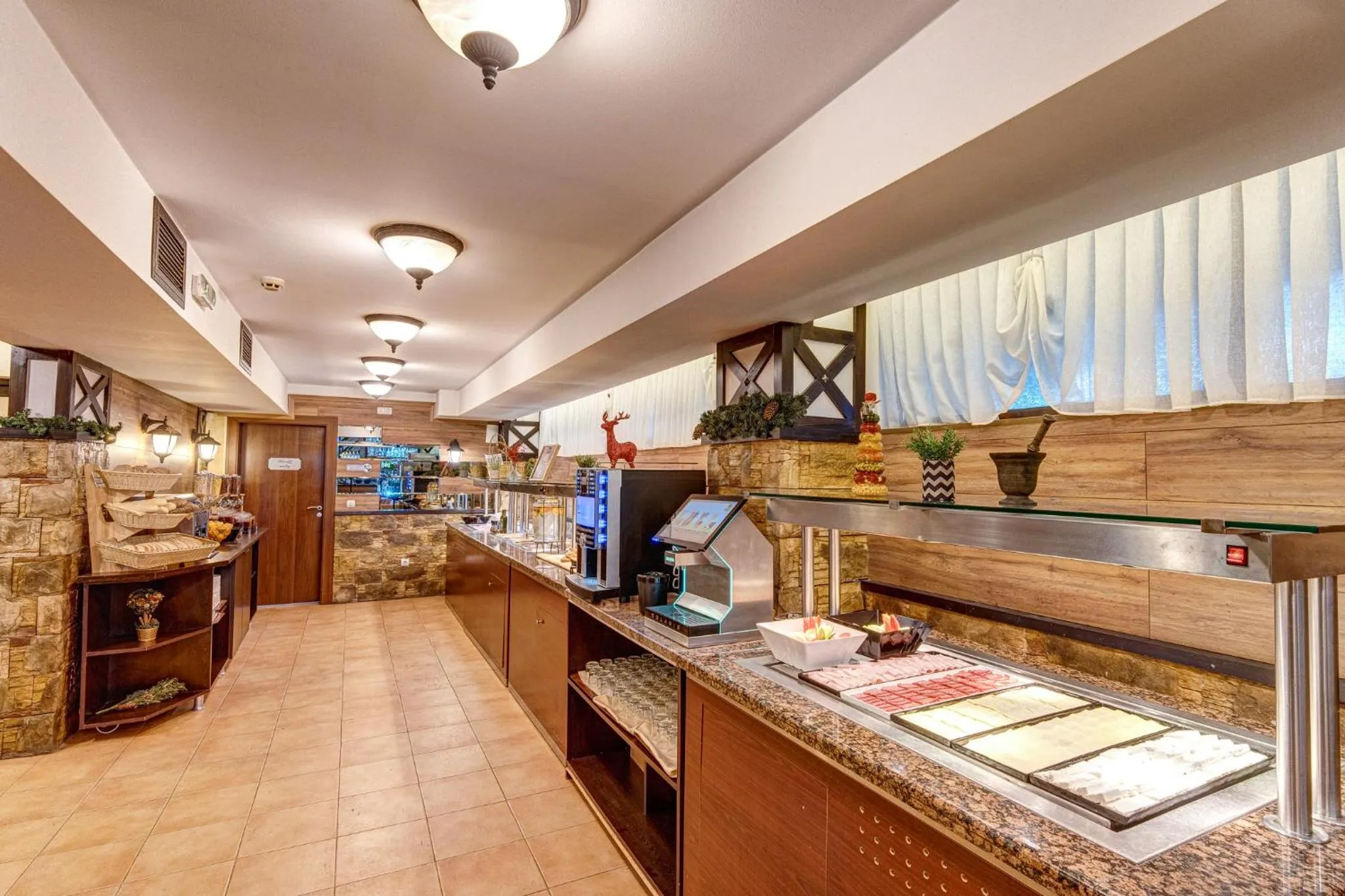 Buffet breakfast in The Castle Complex