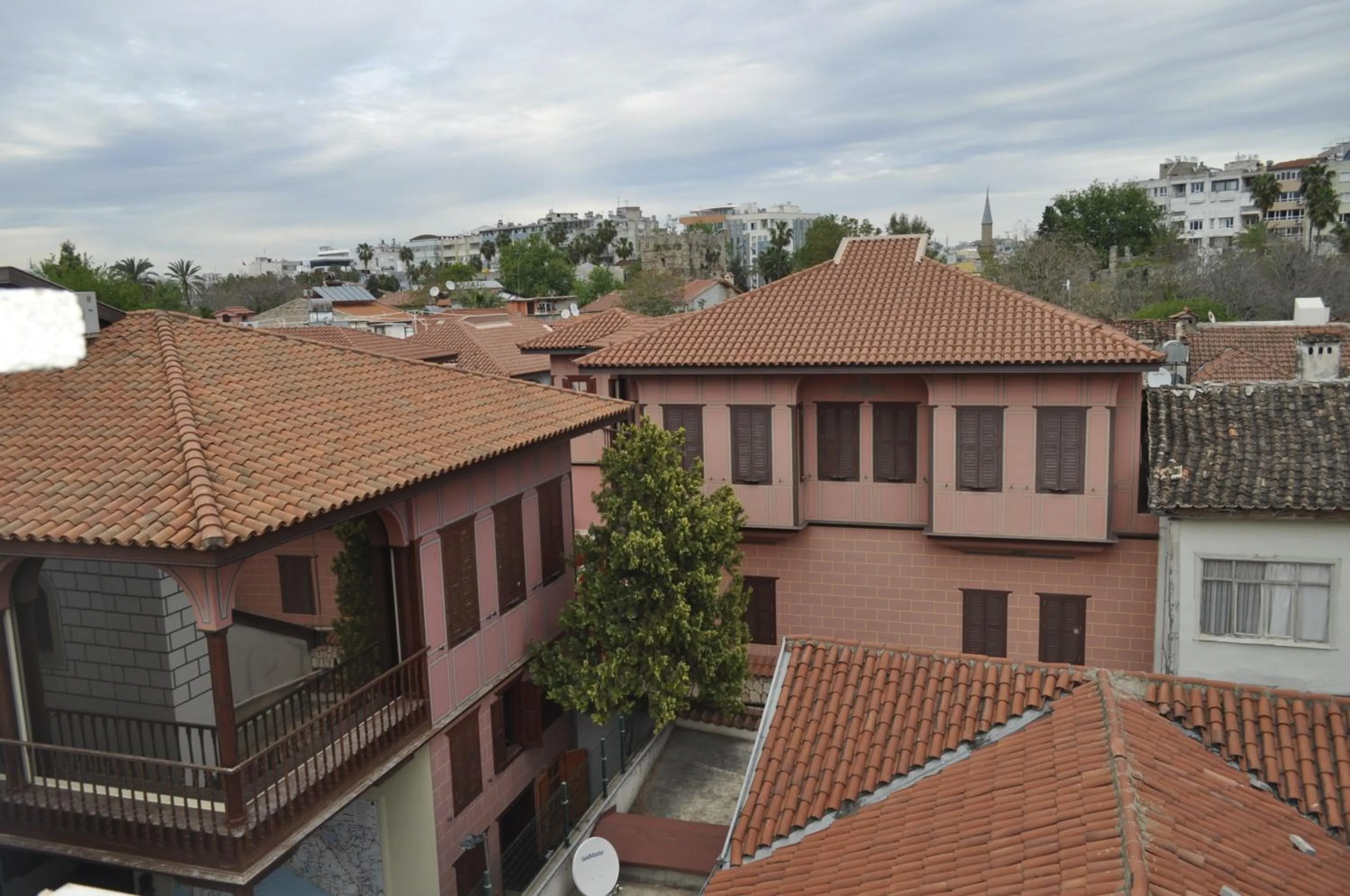 City view in Erkal Pension