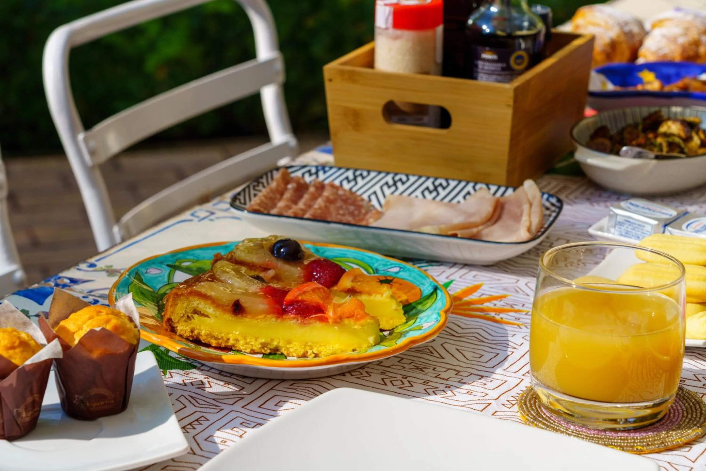 Continental breakfast in Villa Manning Relais