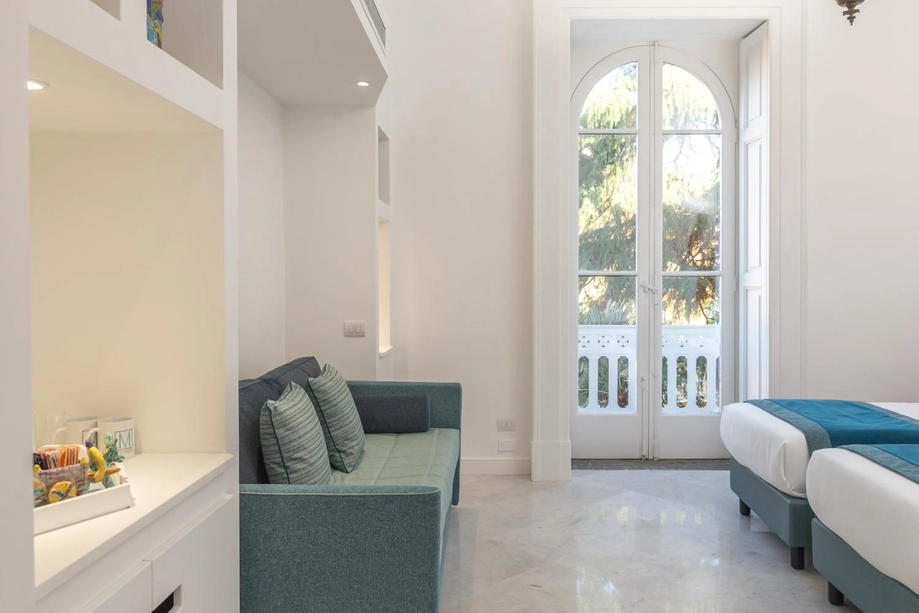 Bed in Villa Manning Relais