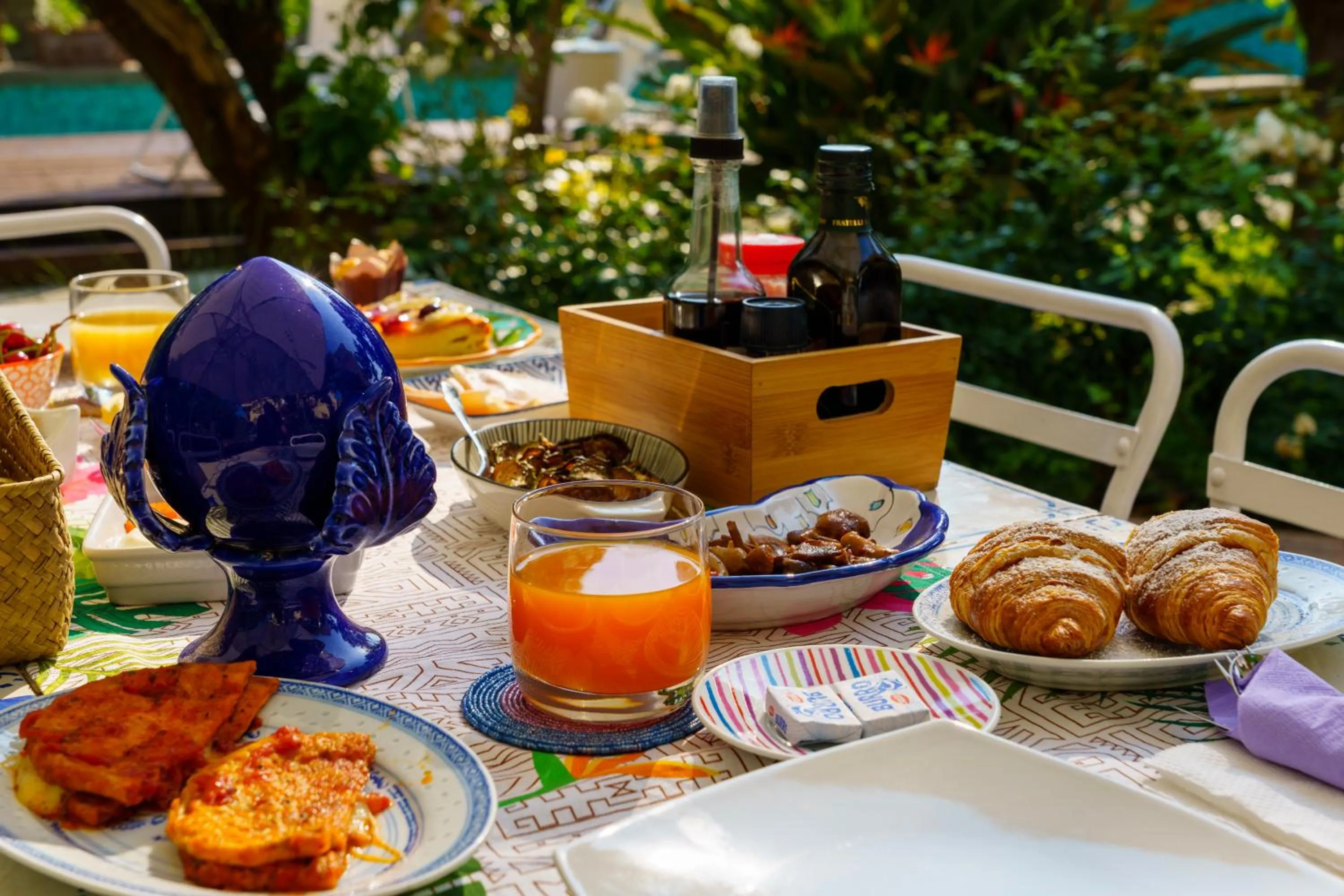 Breakfast in Villa Manning Relais