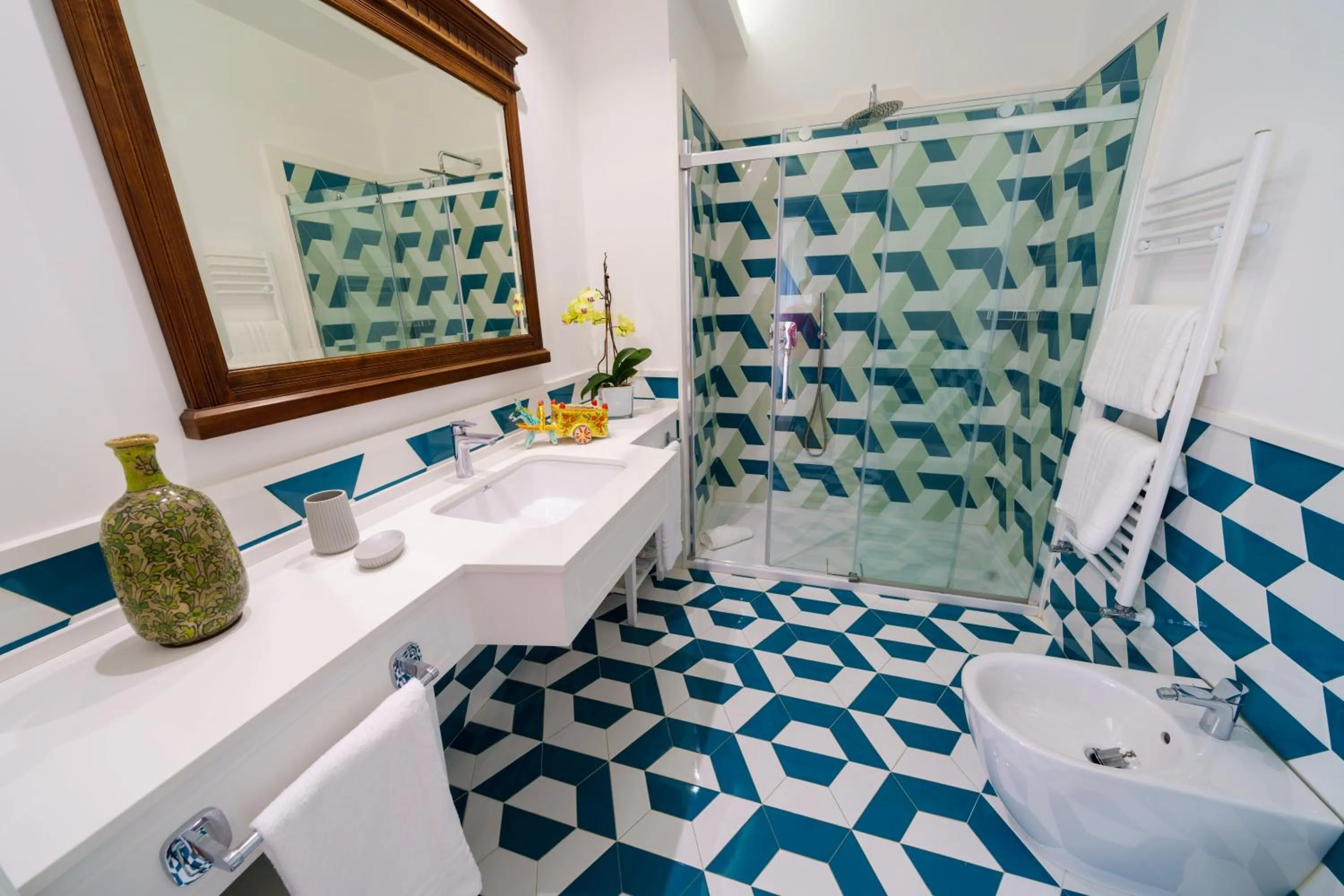 Bathroom in Villa Manning Relais