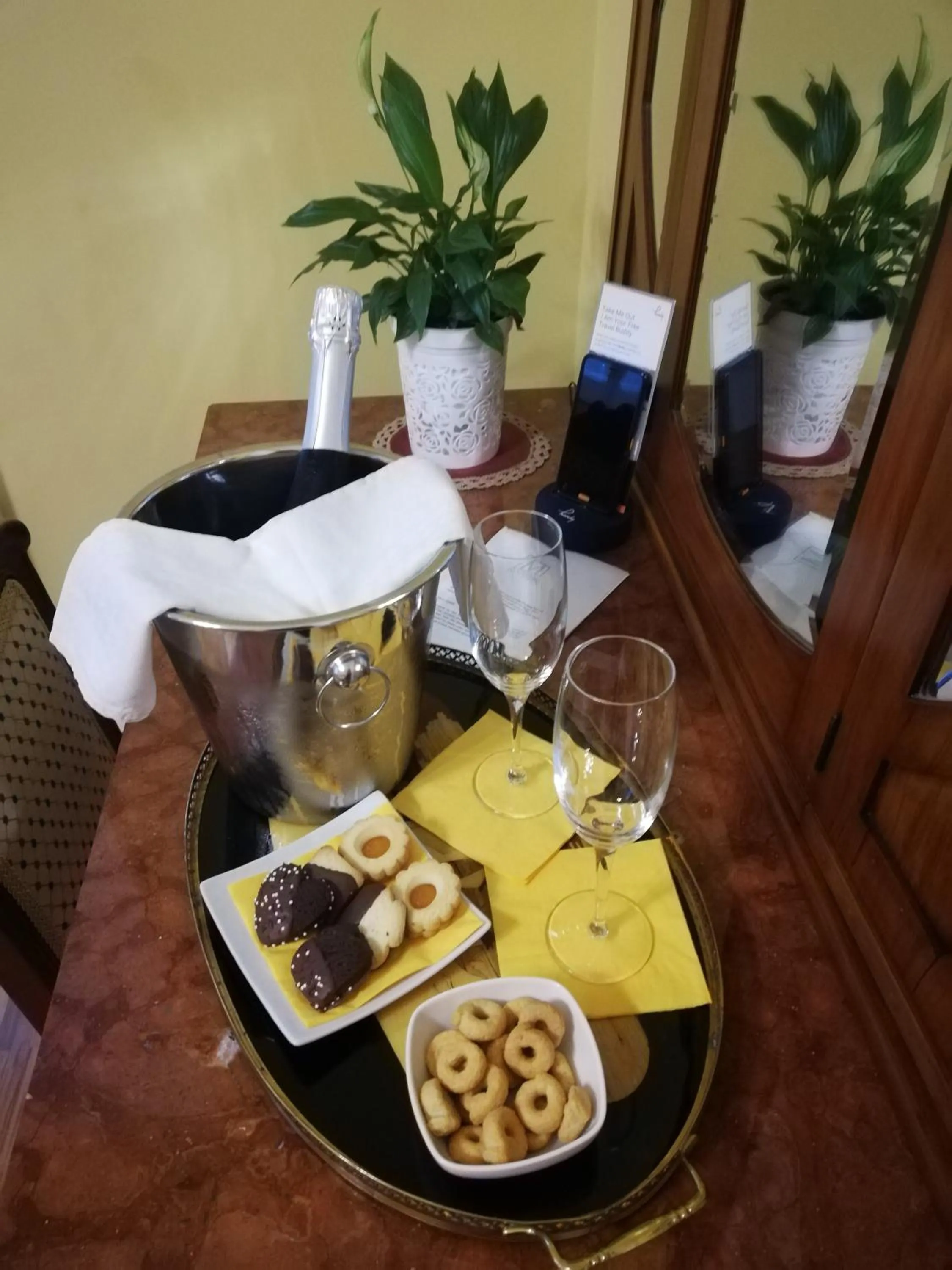 Alcoholic drinks in Villa Manning Relais