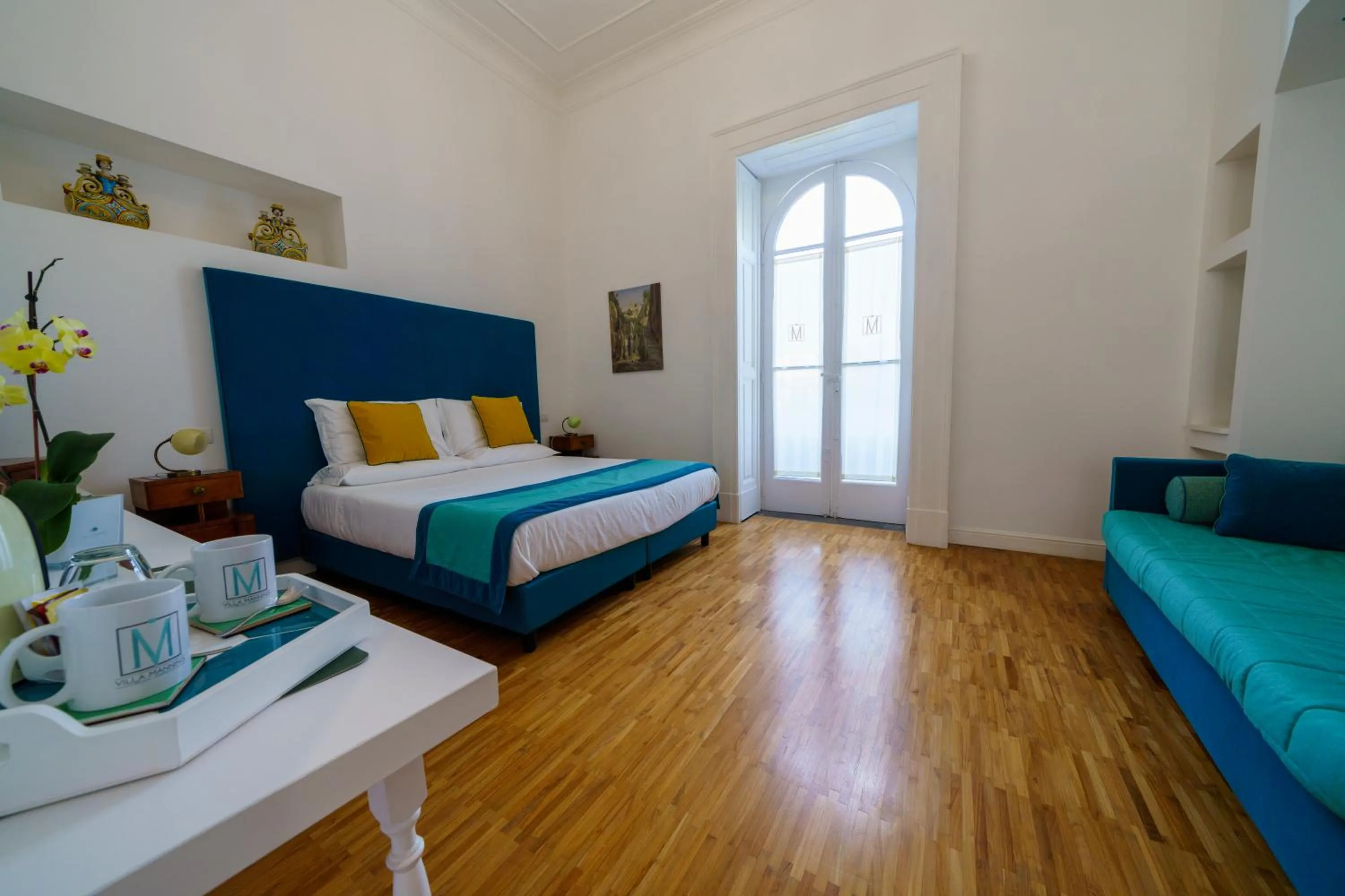 Photo of the whole room, Bed in Villa Manning Relais