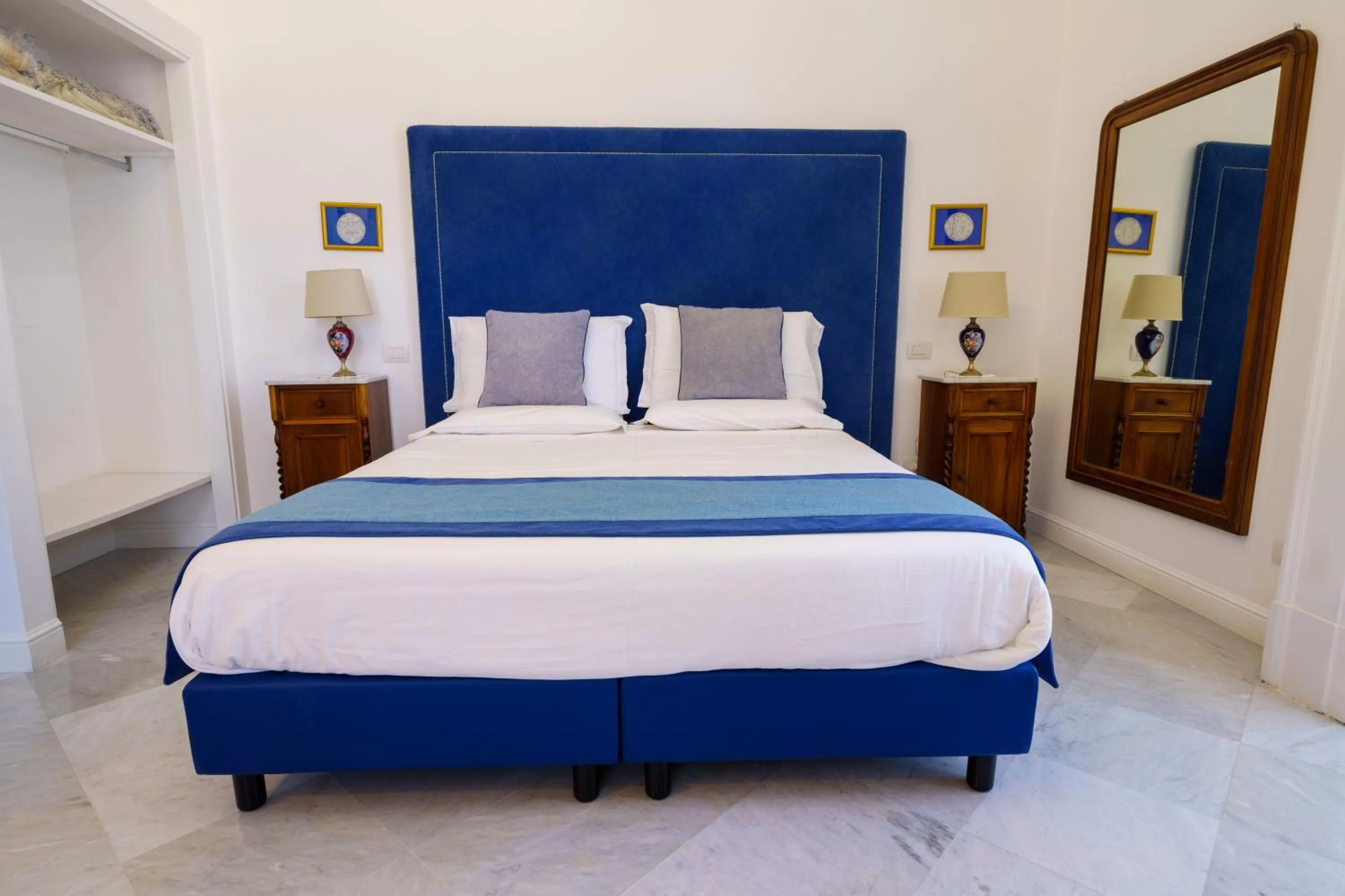 Bed in Villa Manning Relais