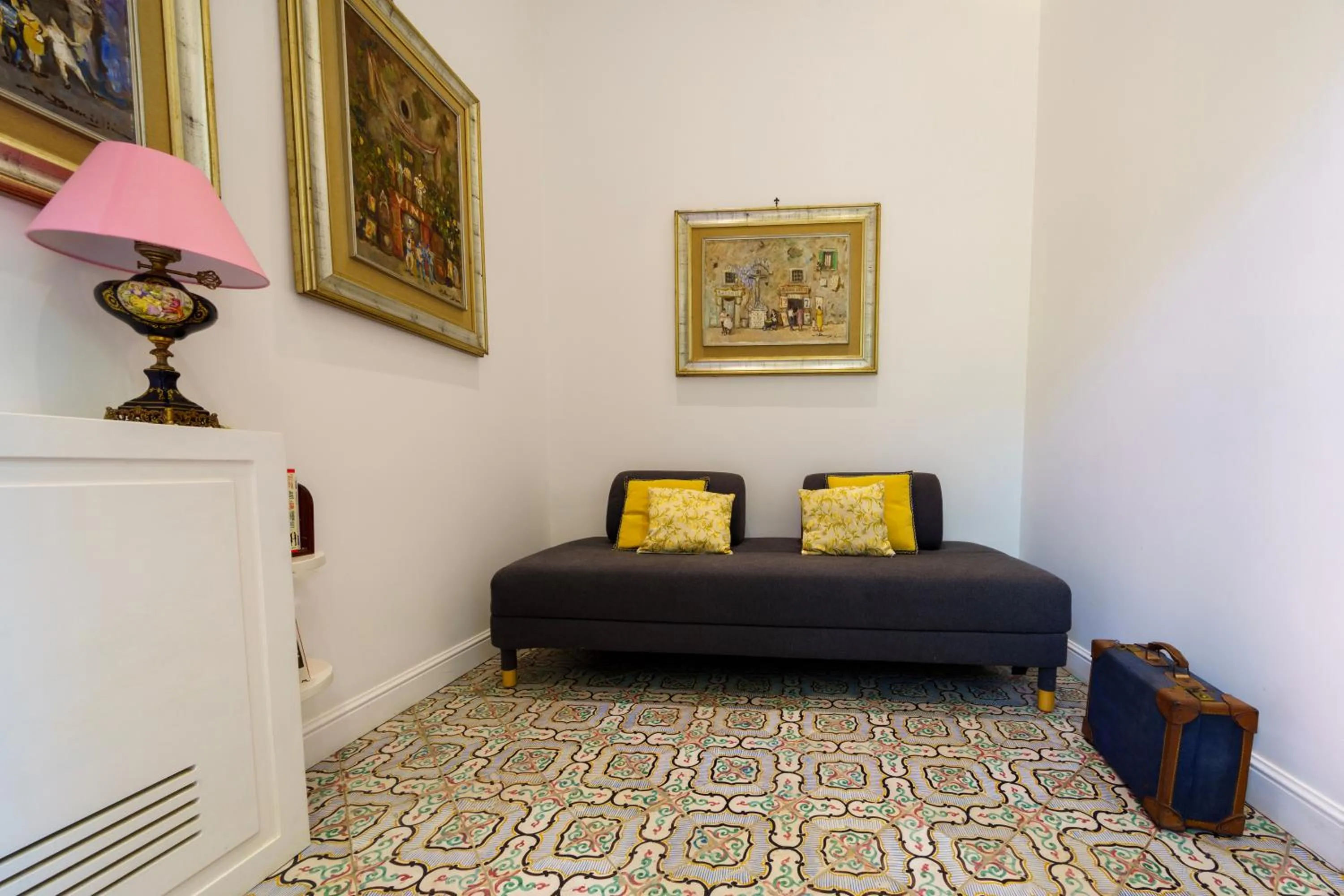 Living room in Villa Manning Relais