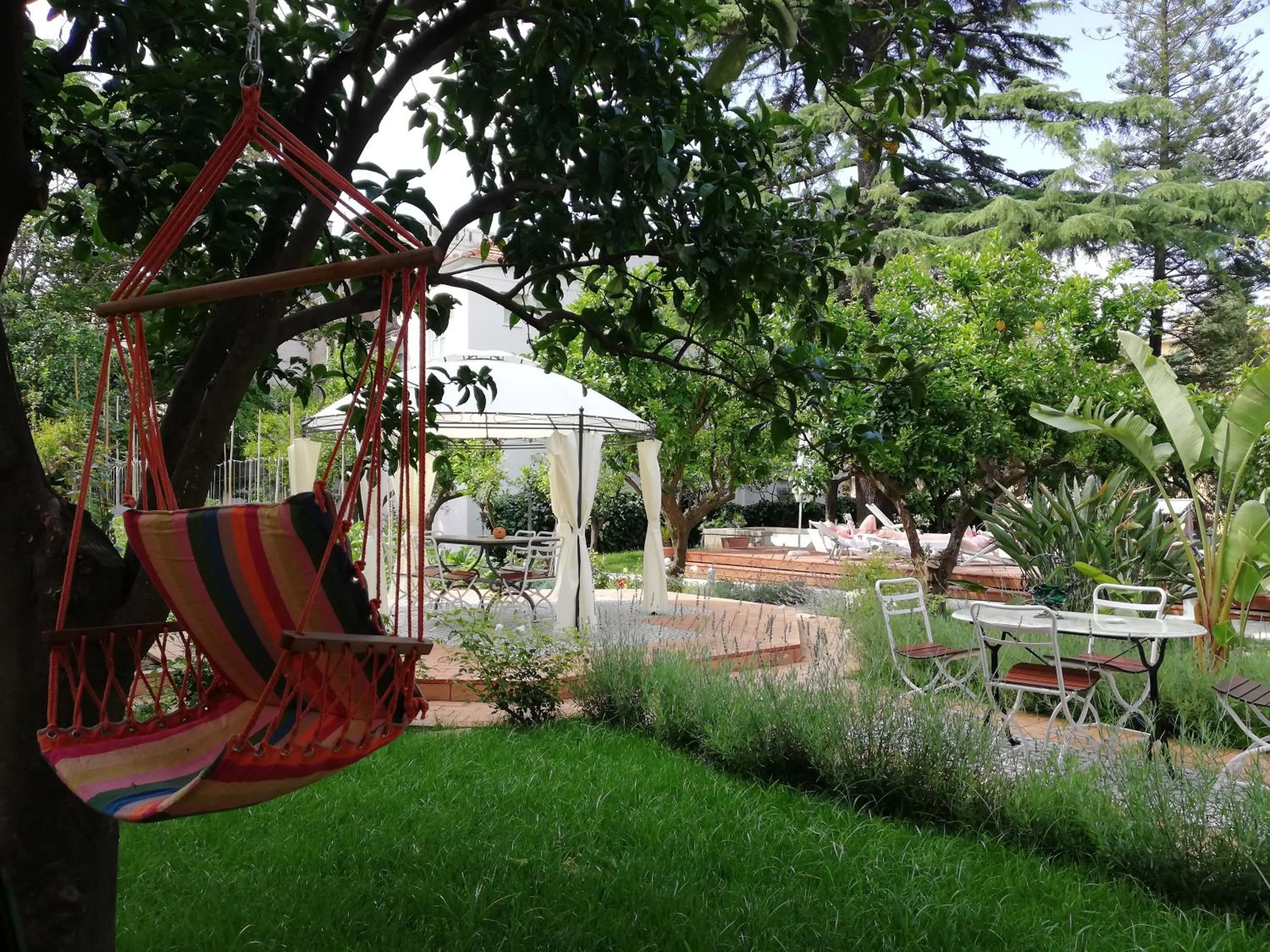 Garden in Villa Manning Relais