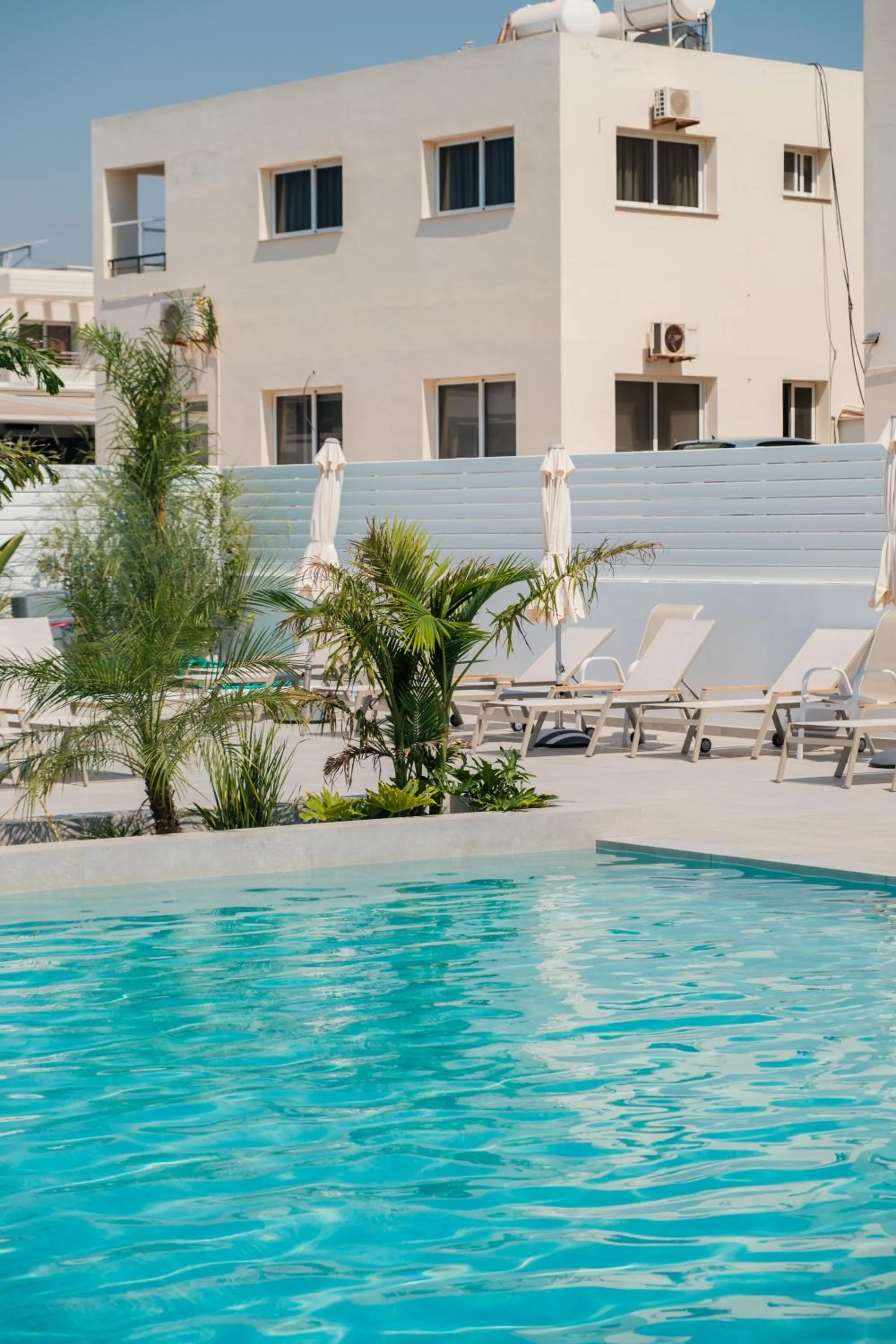 Swimming pool in Abacus Suites