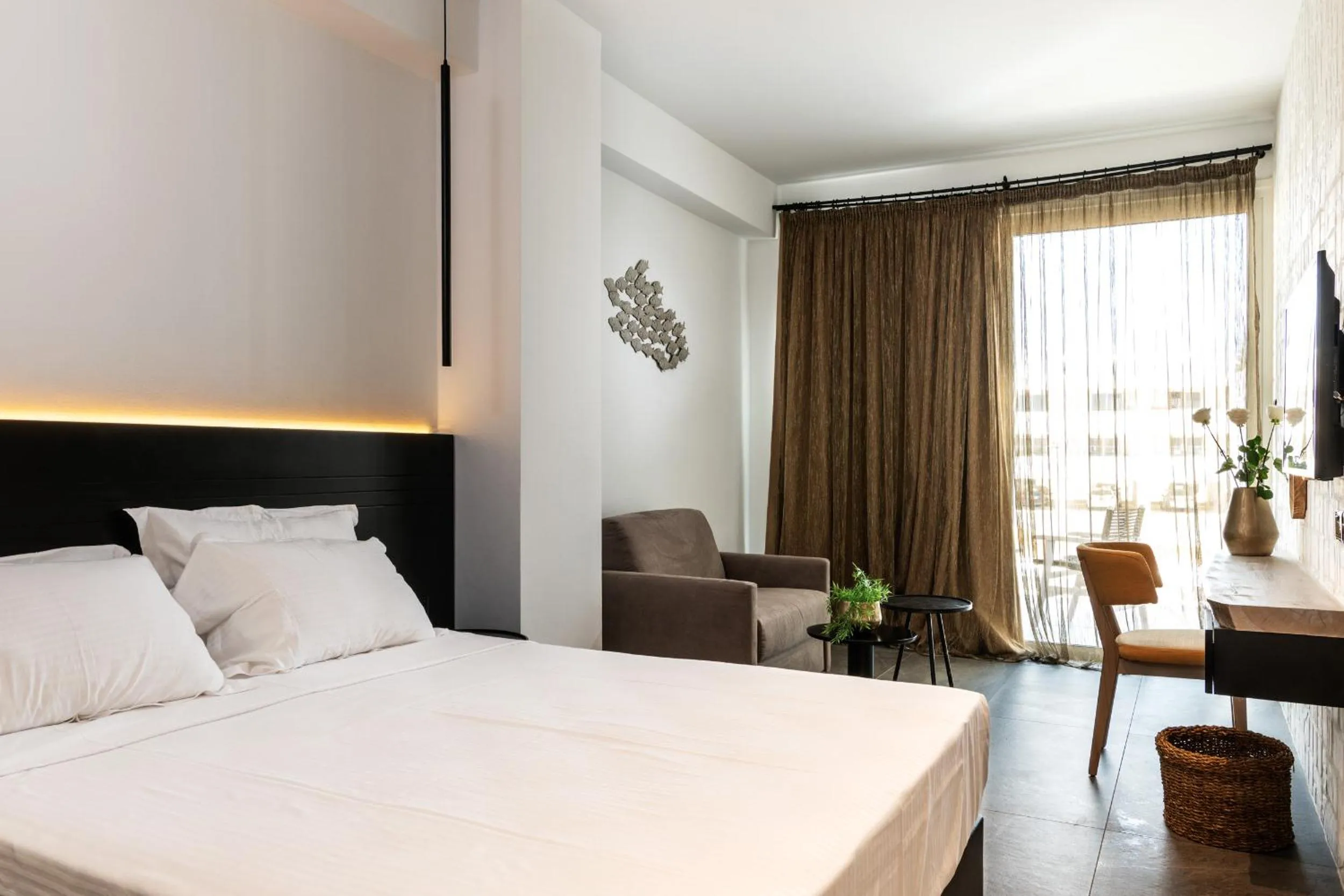 Bed in Abacus Suites