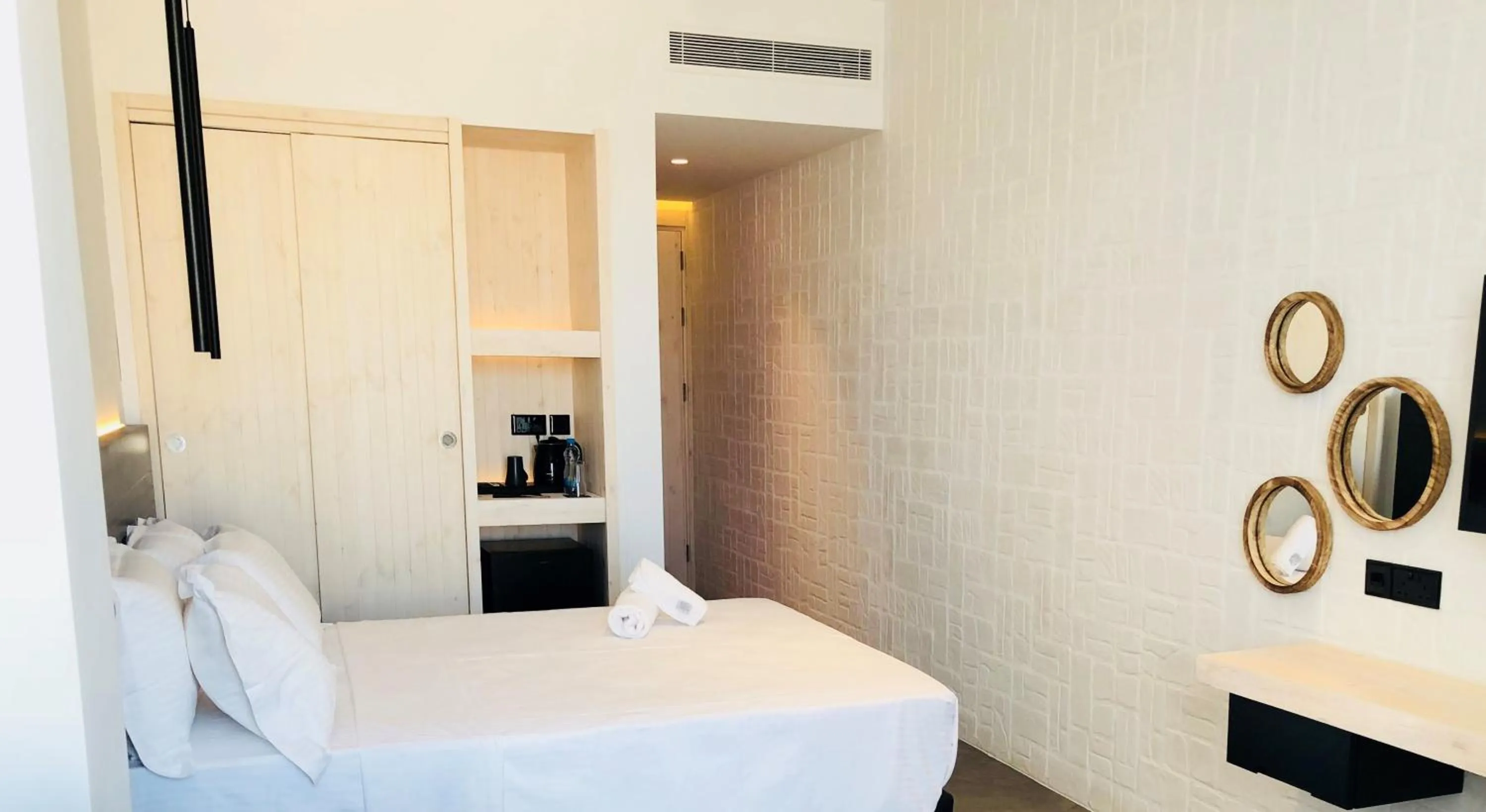 Bed in Abacus Suites