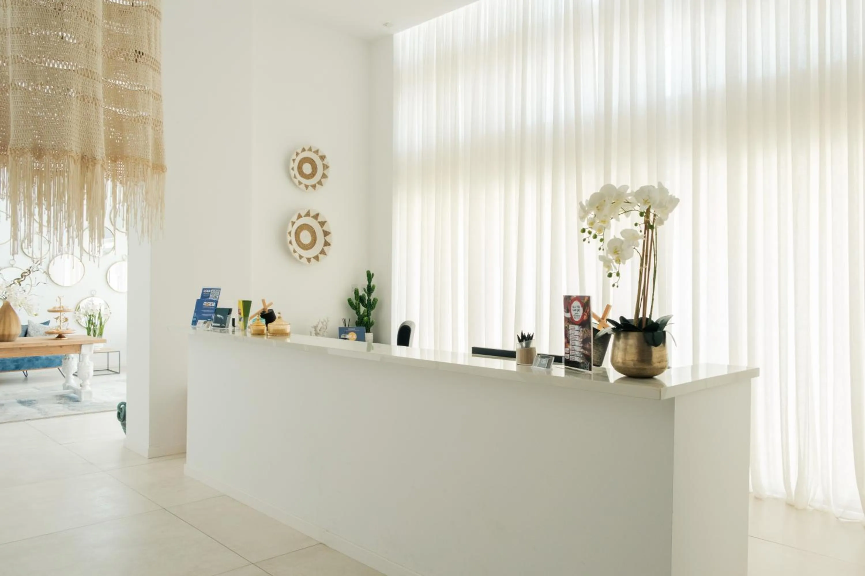 Lobby or reception in Abacus Suites