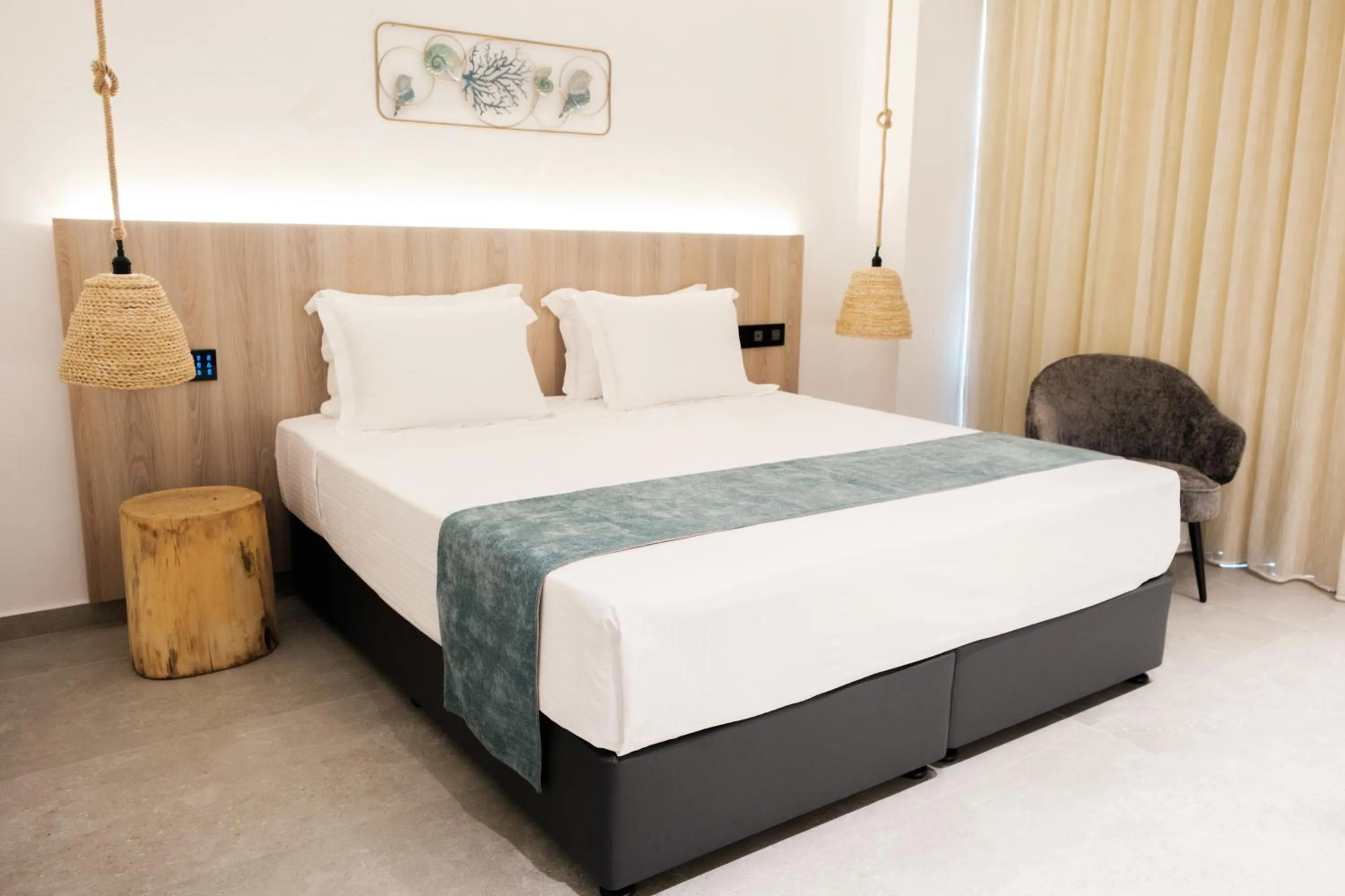 Bed in Abacus Suites