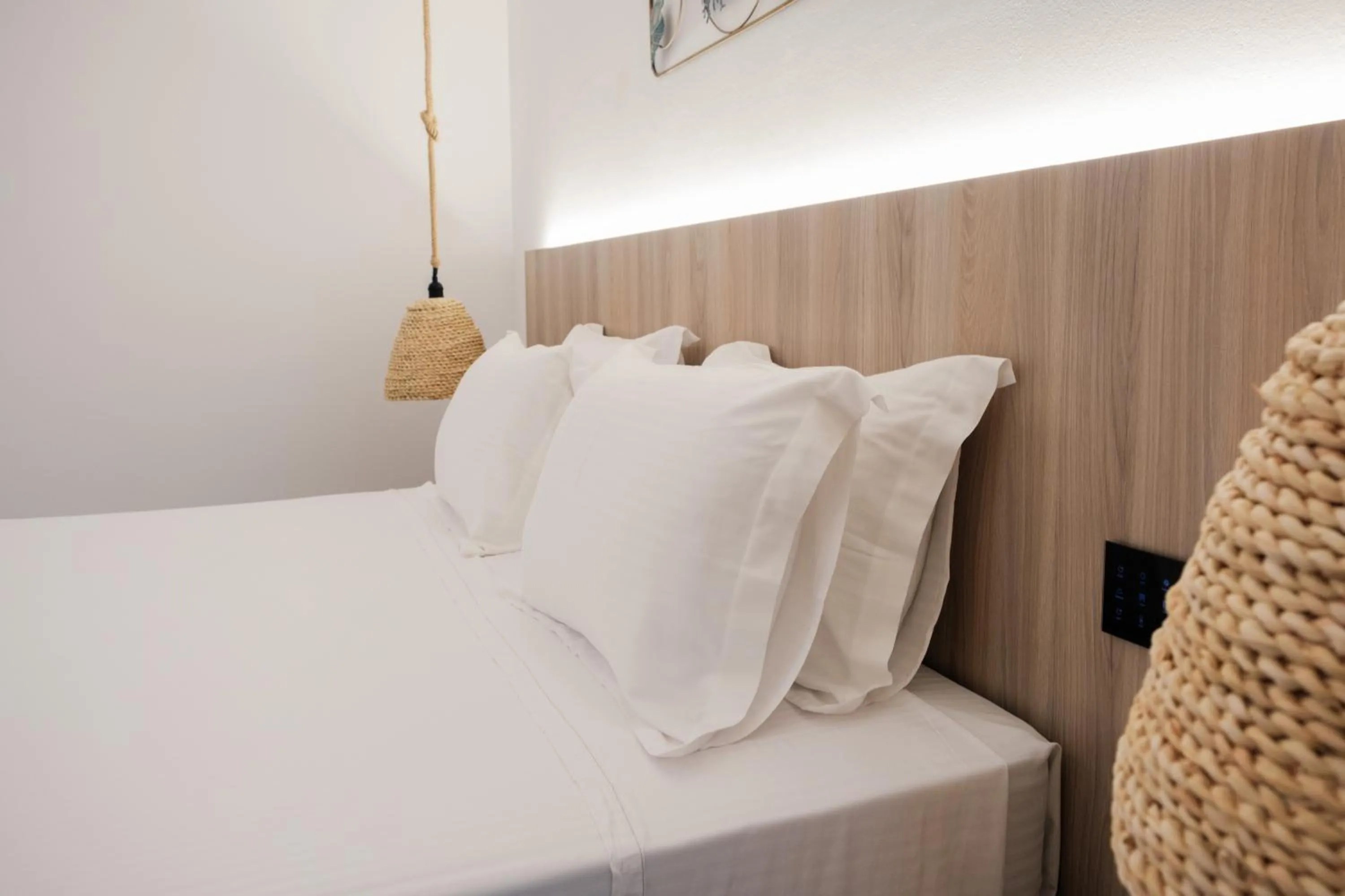 Bed in Abacus Suites