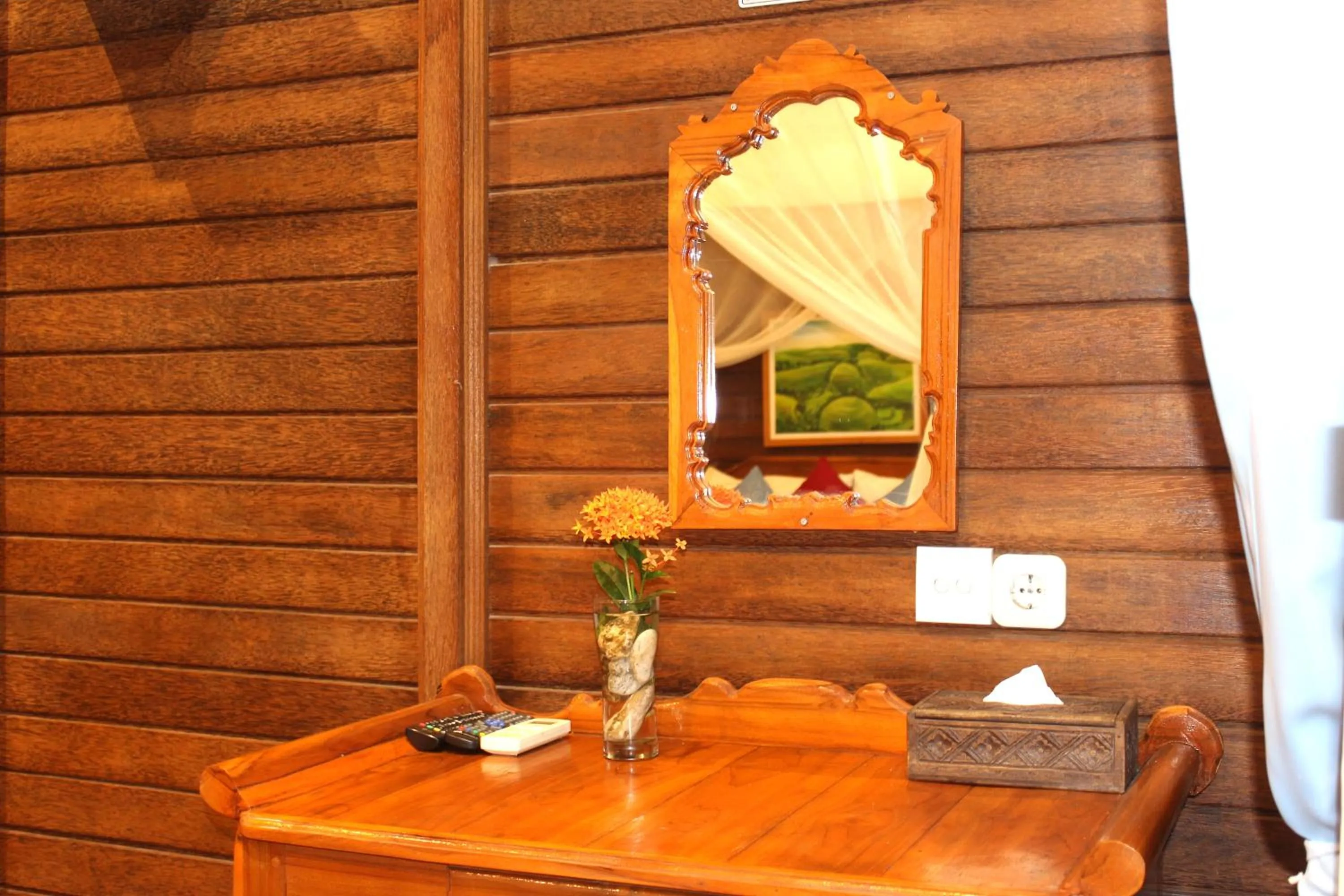 Bed in Boga Segara Villa And Resto