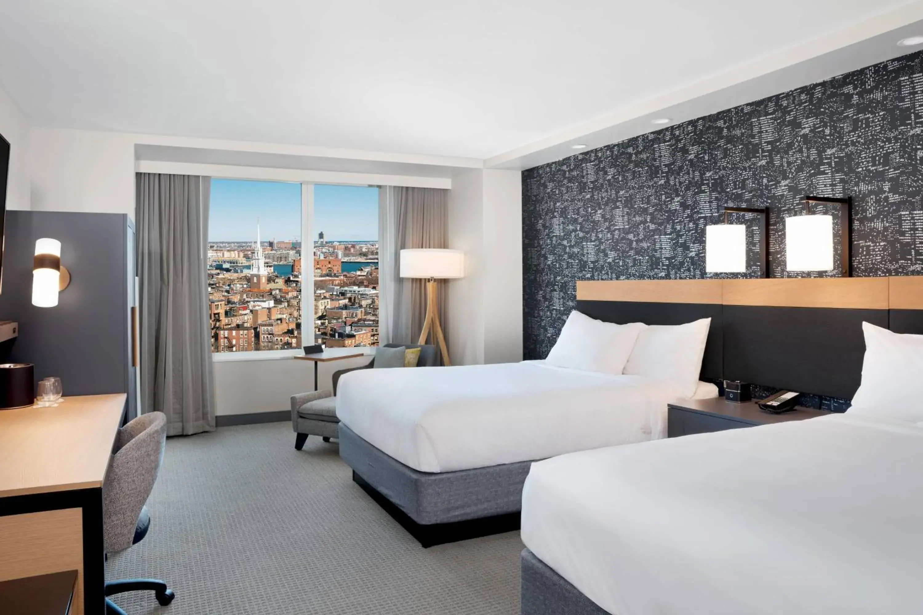 Queen Room with Two Queen Beds in Courtyard Boston Downtown/North Station Queen Room with Two Queen Beds in Courtyard Boston Downtown/North Station