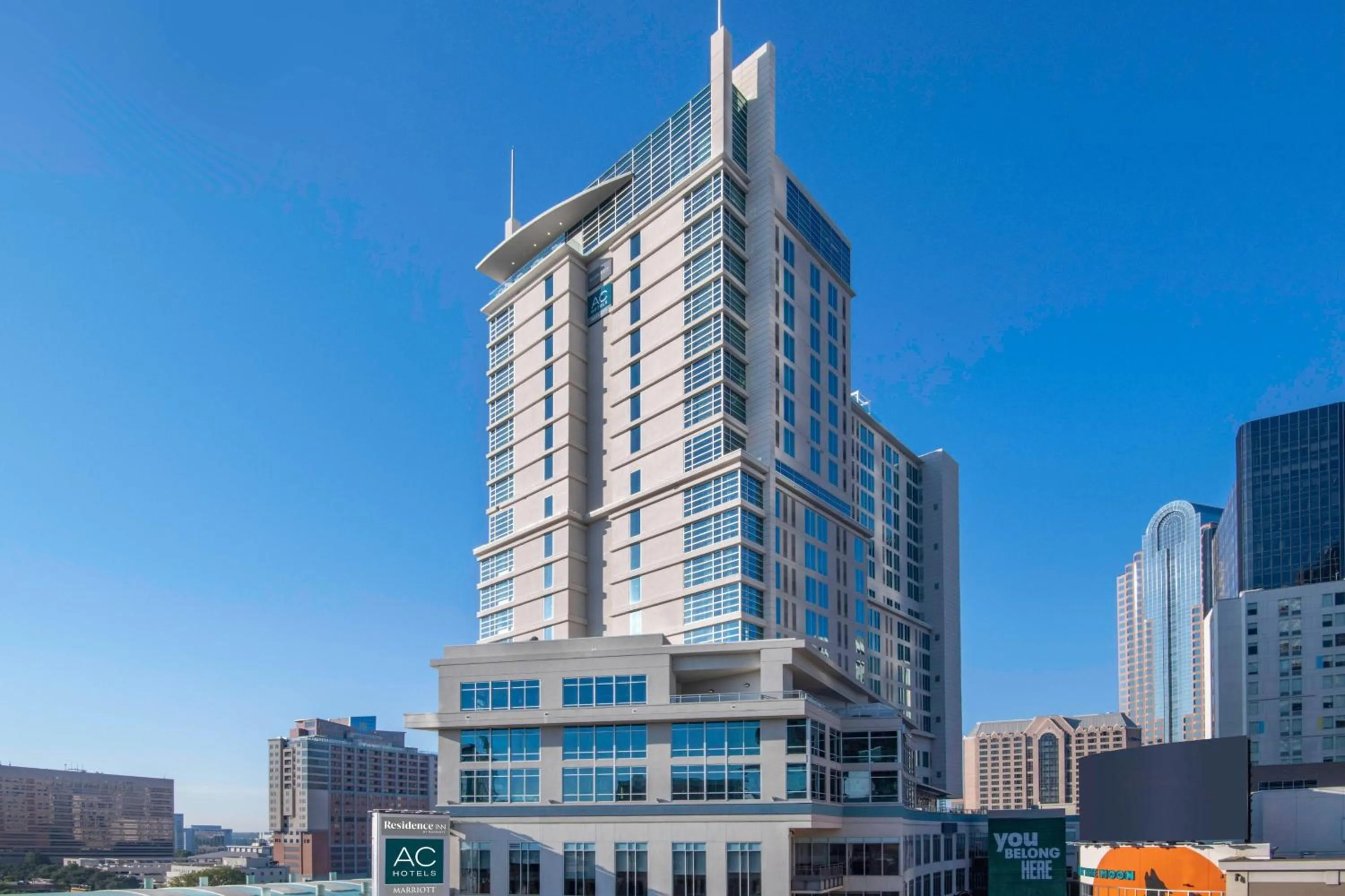 Property building in AC Hotel by Marriott Charlotte City Center
