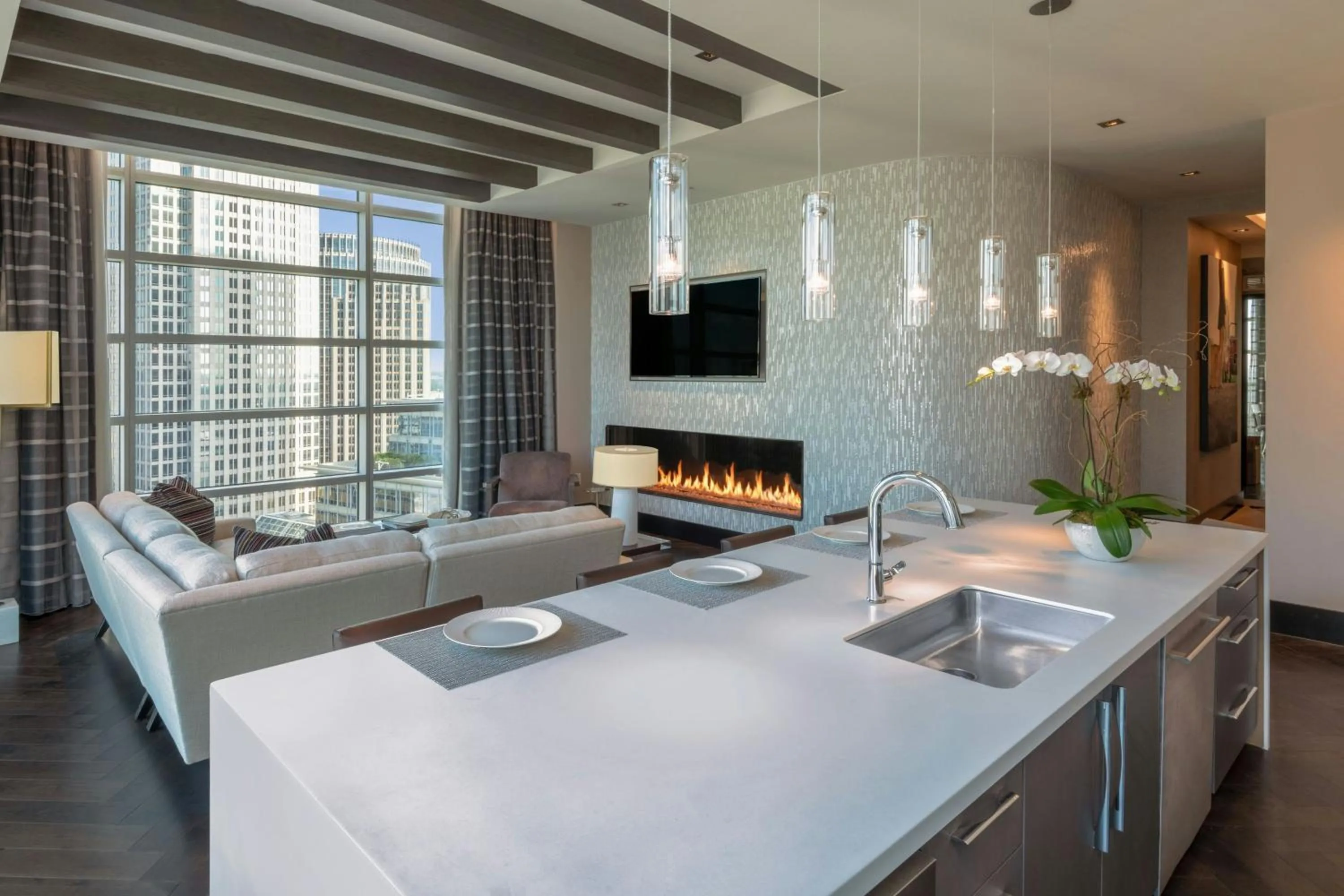 Bedroom, Bed in AC Hotel by Marriott Charlotte City Center