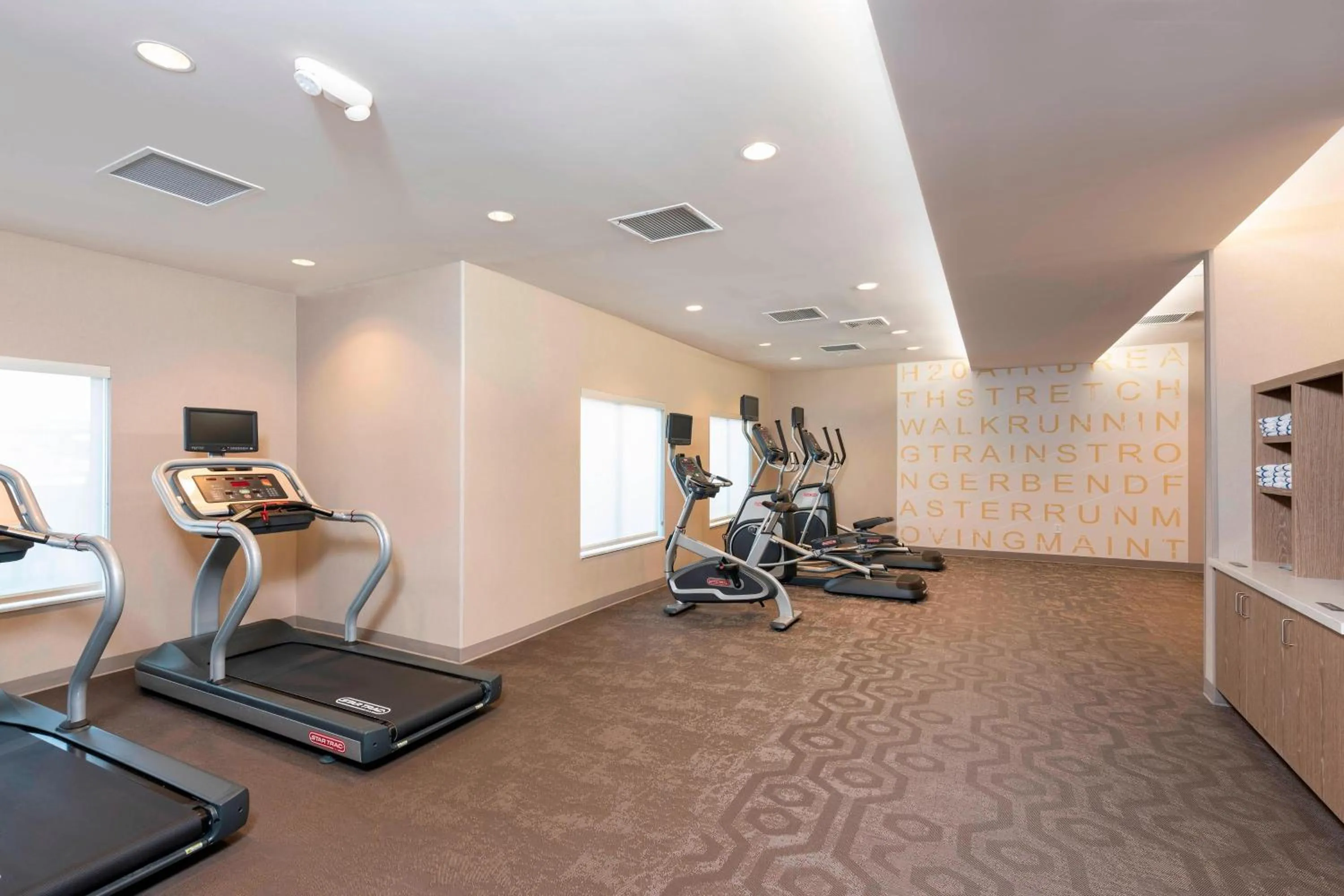 Fitness centre/facilities in Residence Inn by Marriott Lafayette