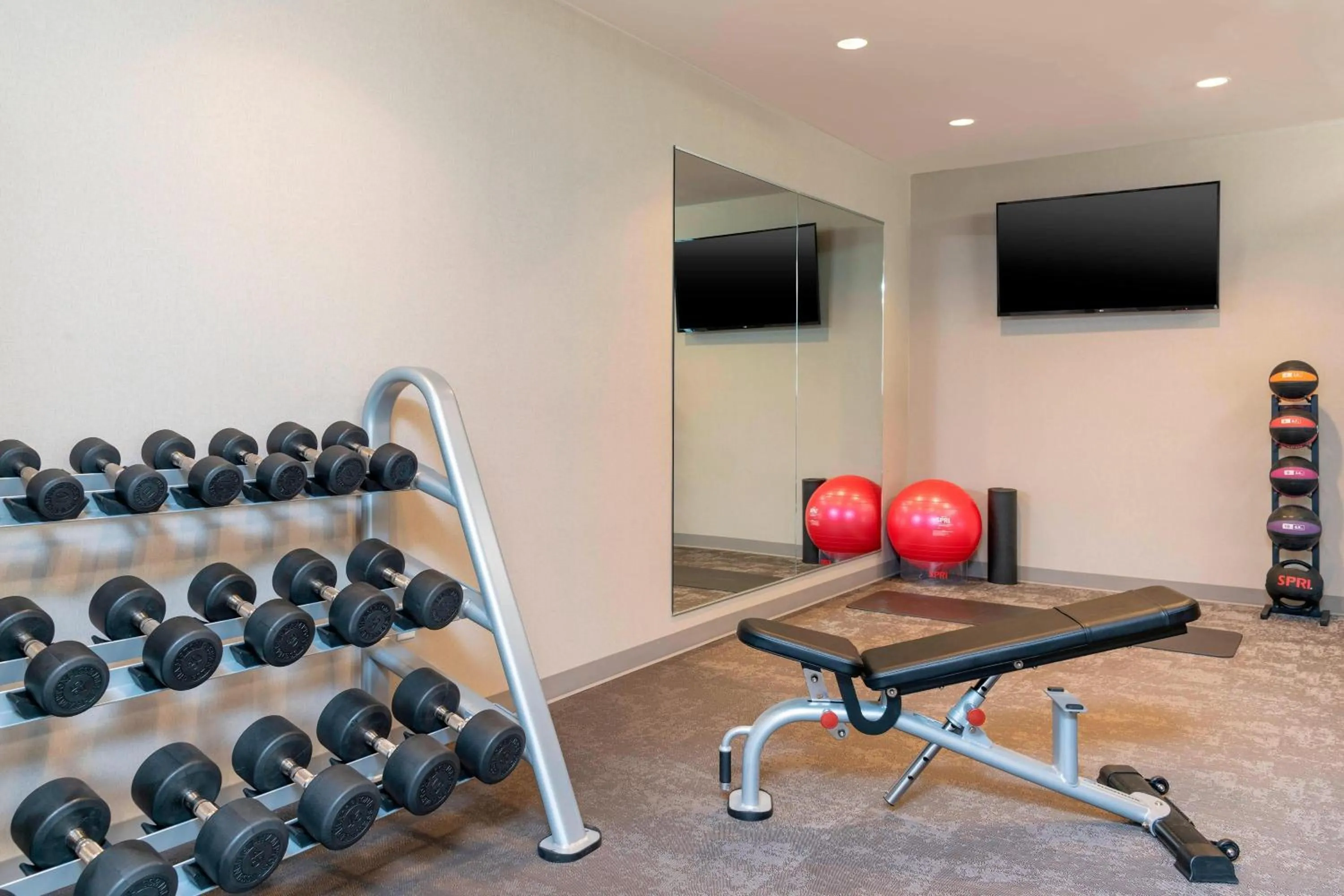 Fitness centre/facilities in Residence Inn by Marriott Lafayette