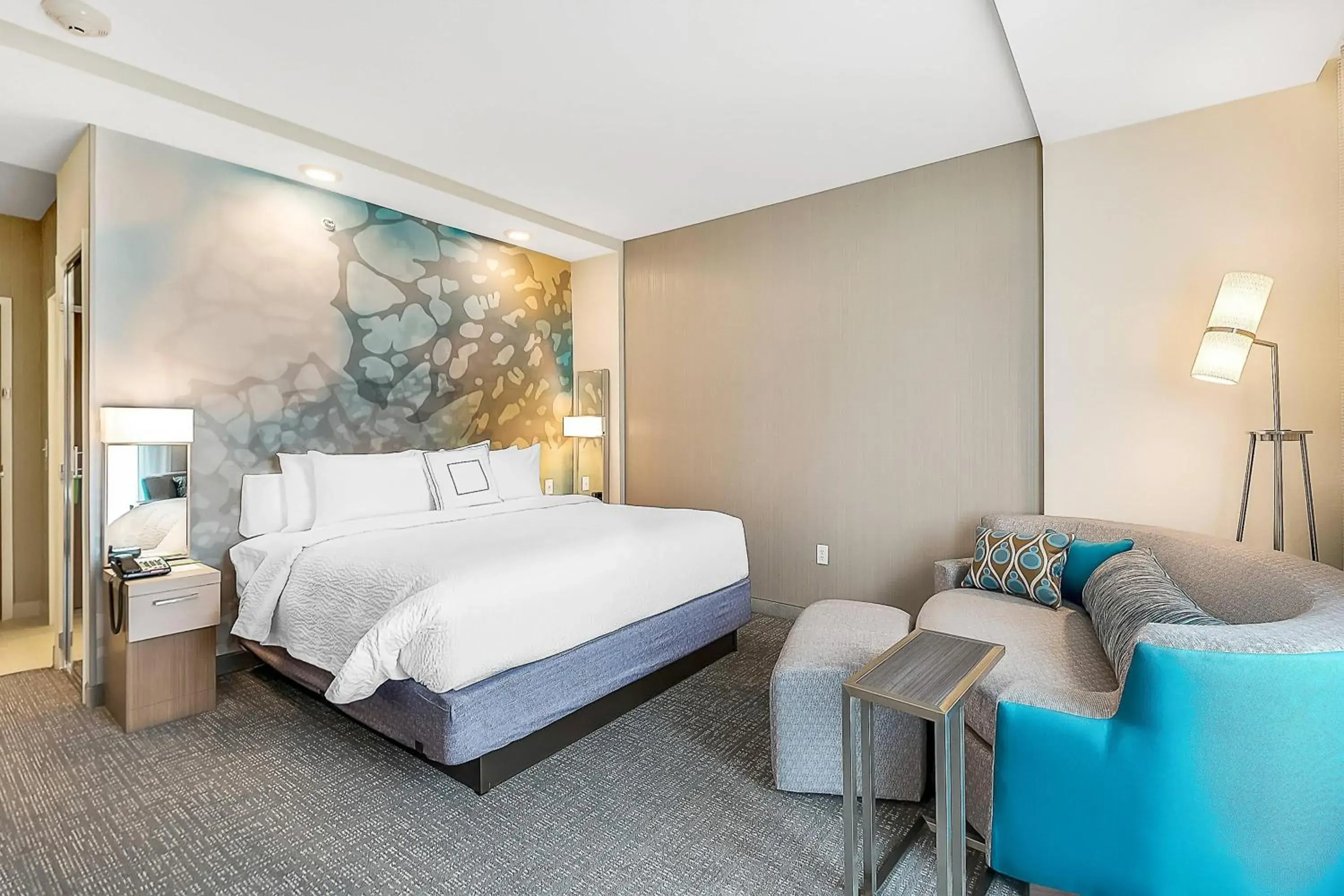 King Room with Sofa Bed and Adapted Tub - Mobility and Hearing Accessible in Courtyard by Marriott Longview North King Room with Sofa Bed and Adapted Tub - Mobility and Hearing Accessible in Courtyard by Marriott Longview North