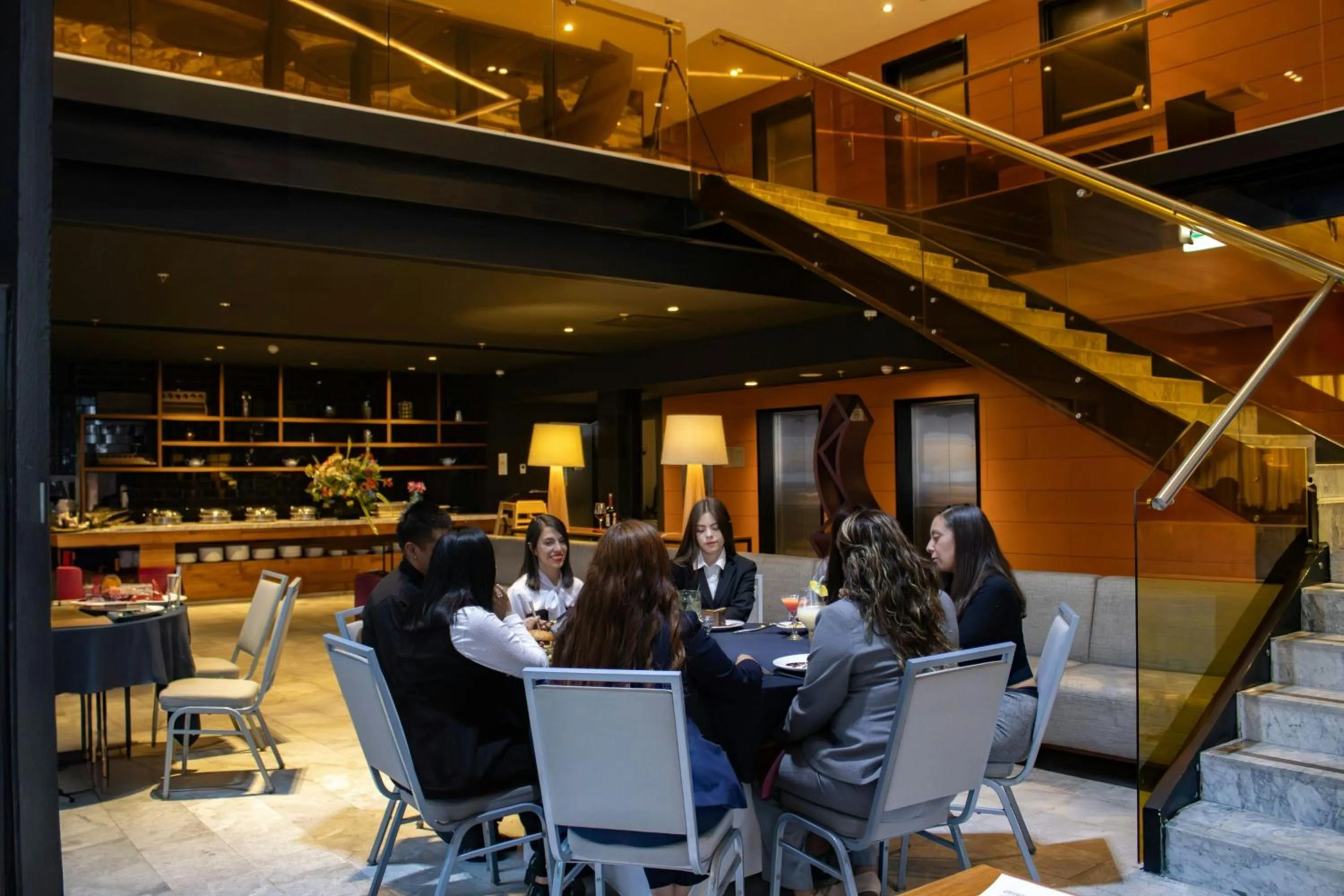 Restaurant/places to eat in Courtyard by Marriott Mexico City Toreo