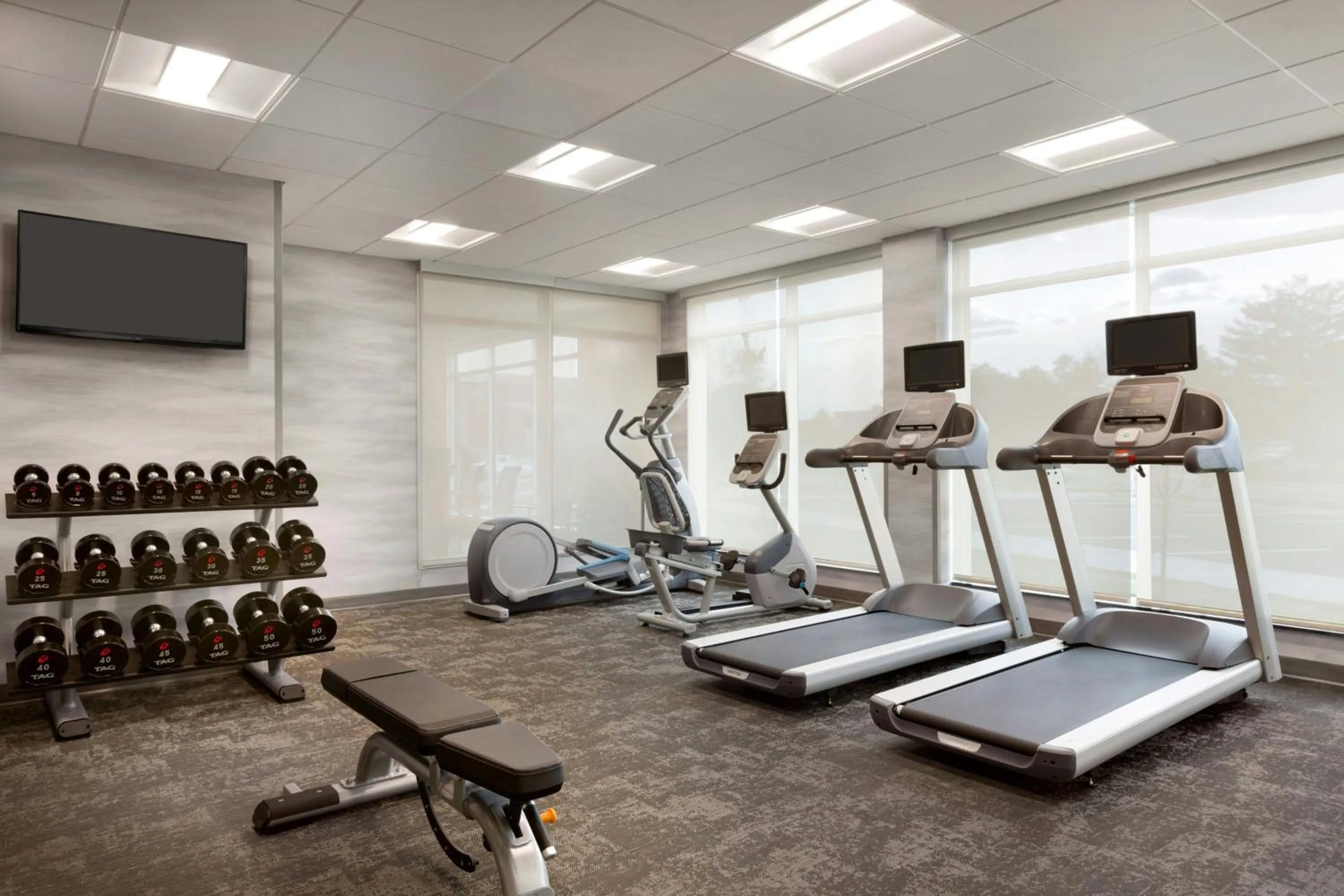 Fitness centre/facilities in Fairfield Inn & Suites by Marriott Boulder Longmont