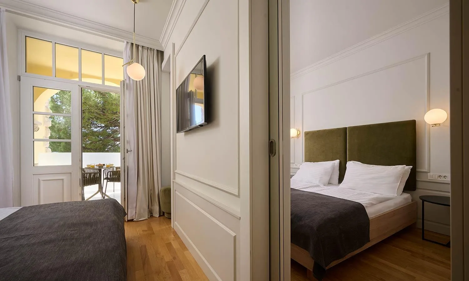 Bed in Aminess Vival Lišanj Family Hotel