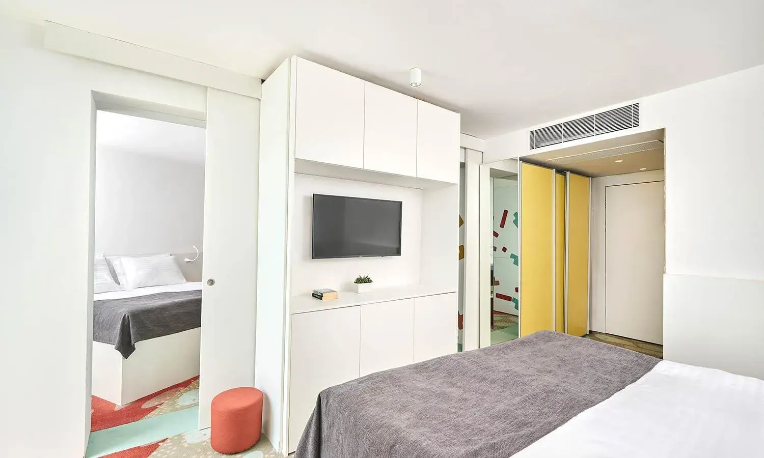 Premium Family Room with Balcony and Sea View in Aminess Vival Lišanj Family Hotel Premium Family Room with Balcony and Sea View in Aminess Vival Lišanj Family Hotel