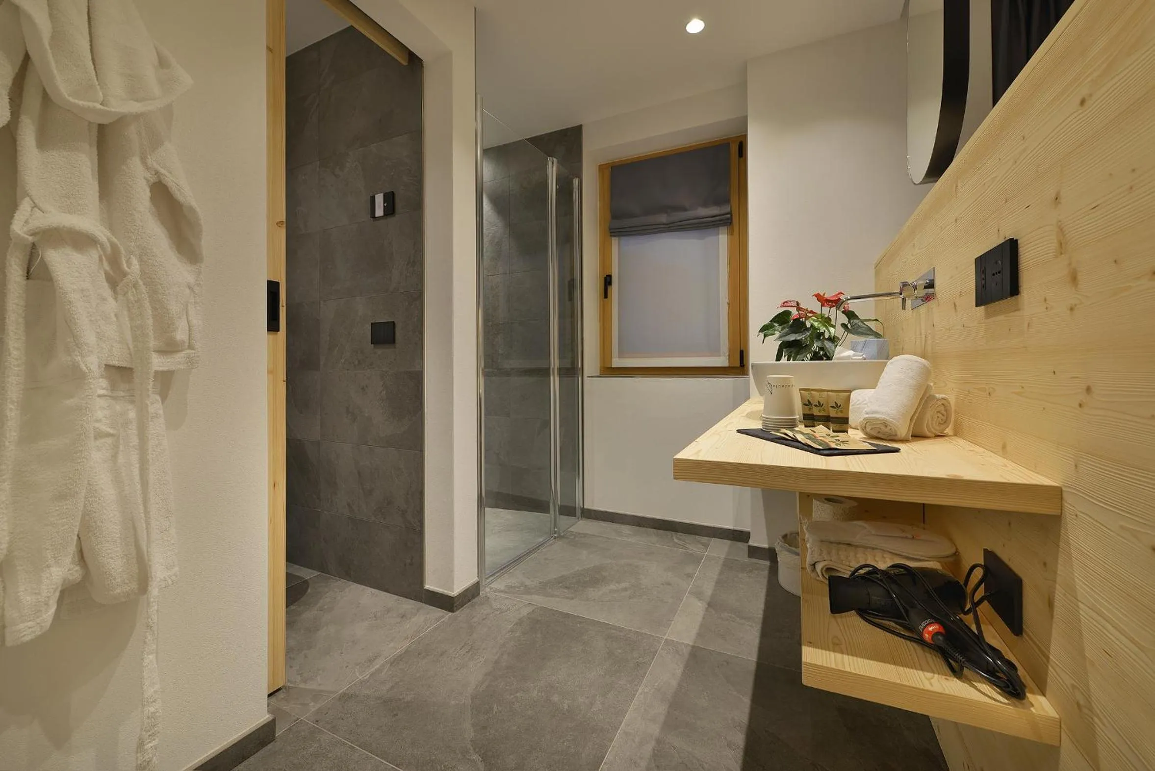 Bathroom in Hotel Valtellina