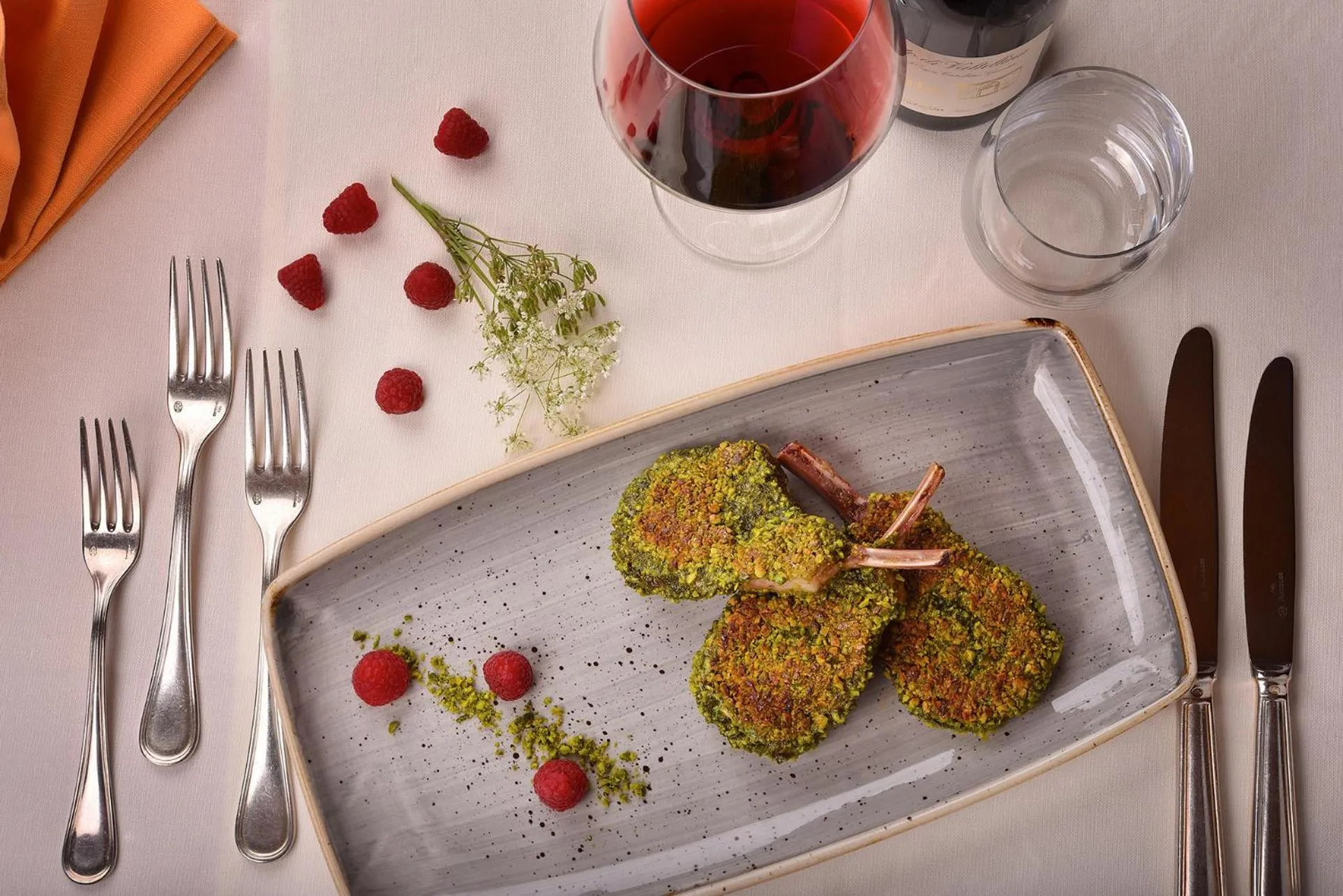 Food and drinks in Hotel Valtellina