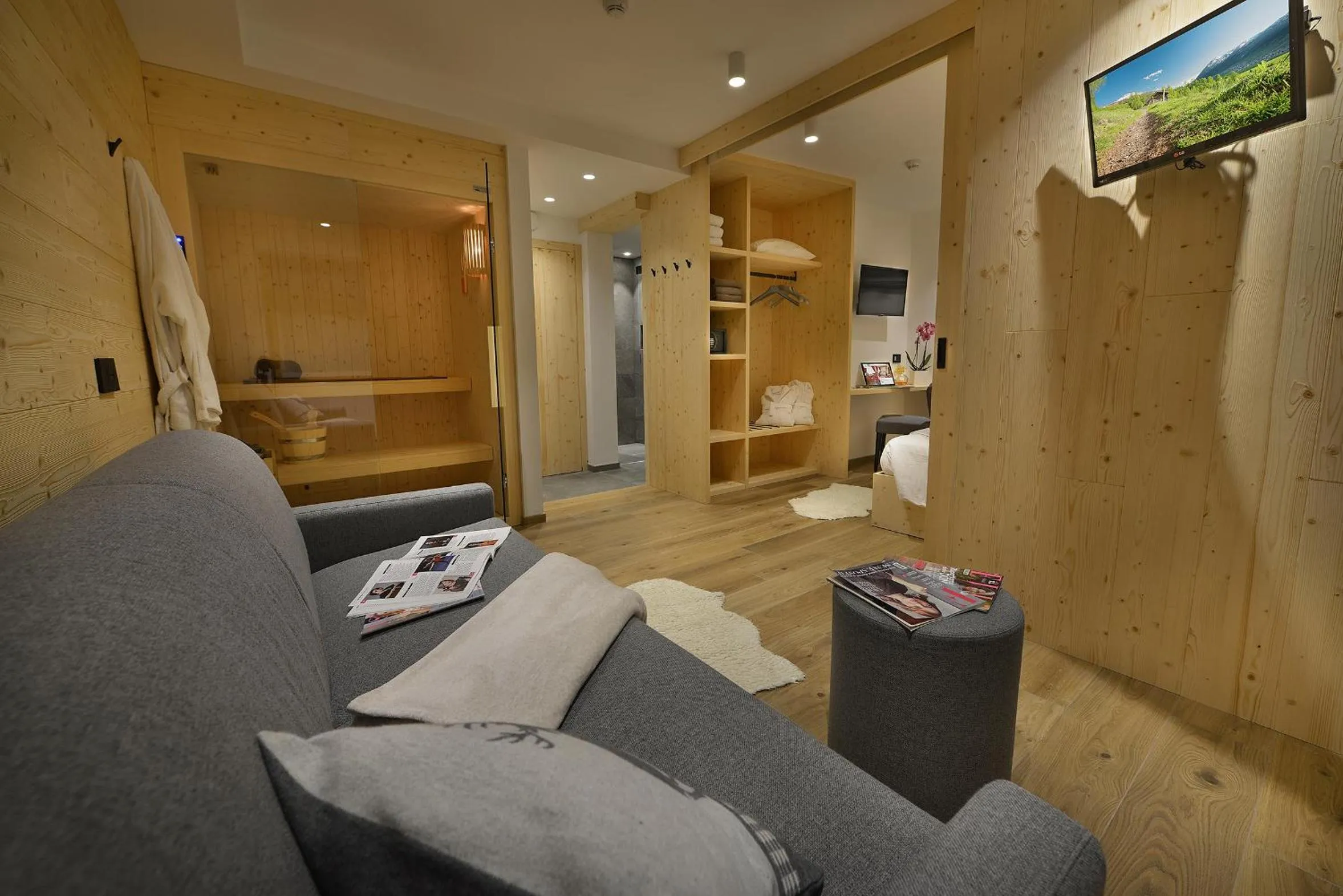 Photo of the whole room in Hotel Valtellina