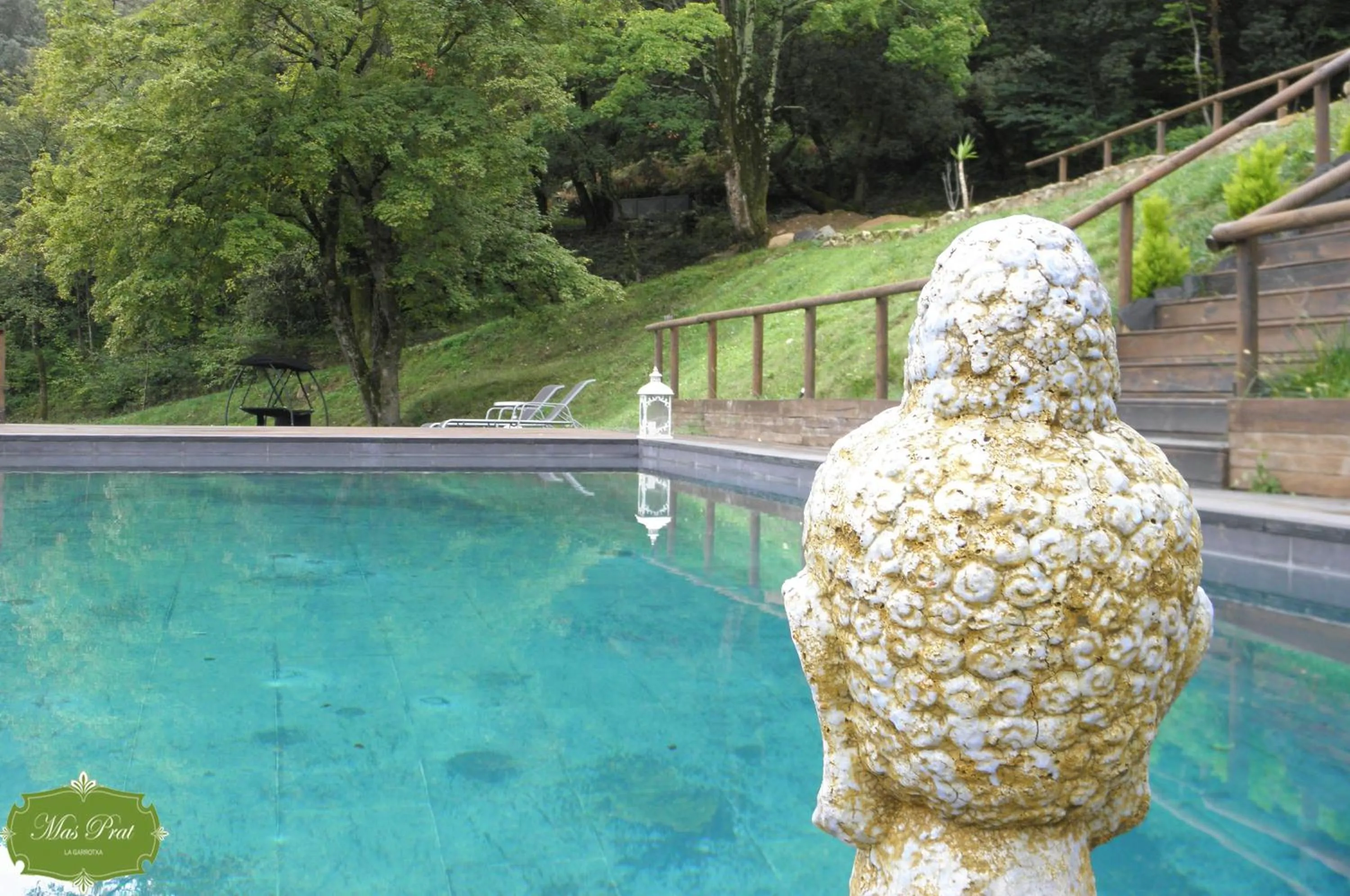 Swimming pool in Hotel Rural & Spa Mas Prat