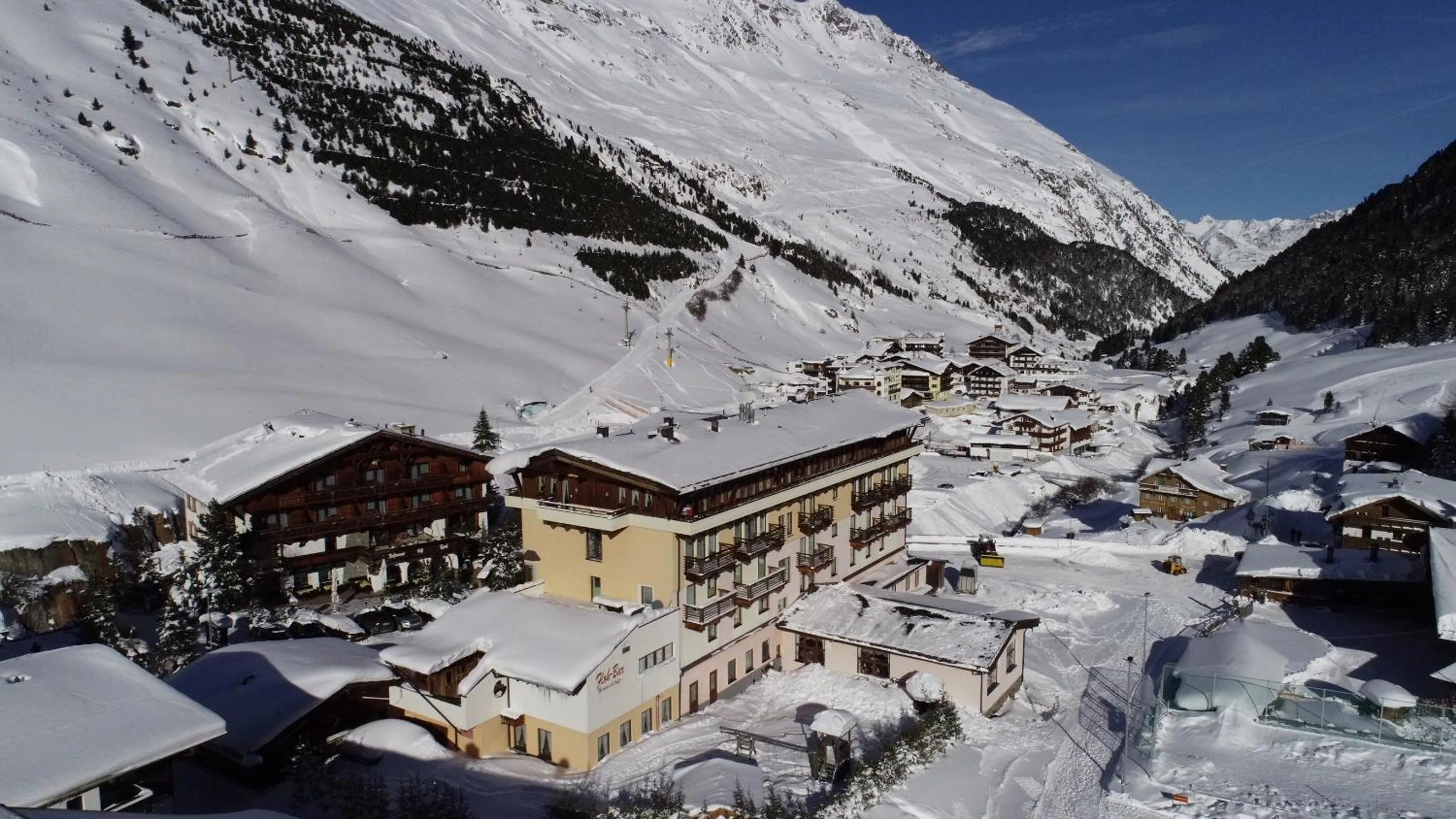 Bird's eye view in Hotel Vent