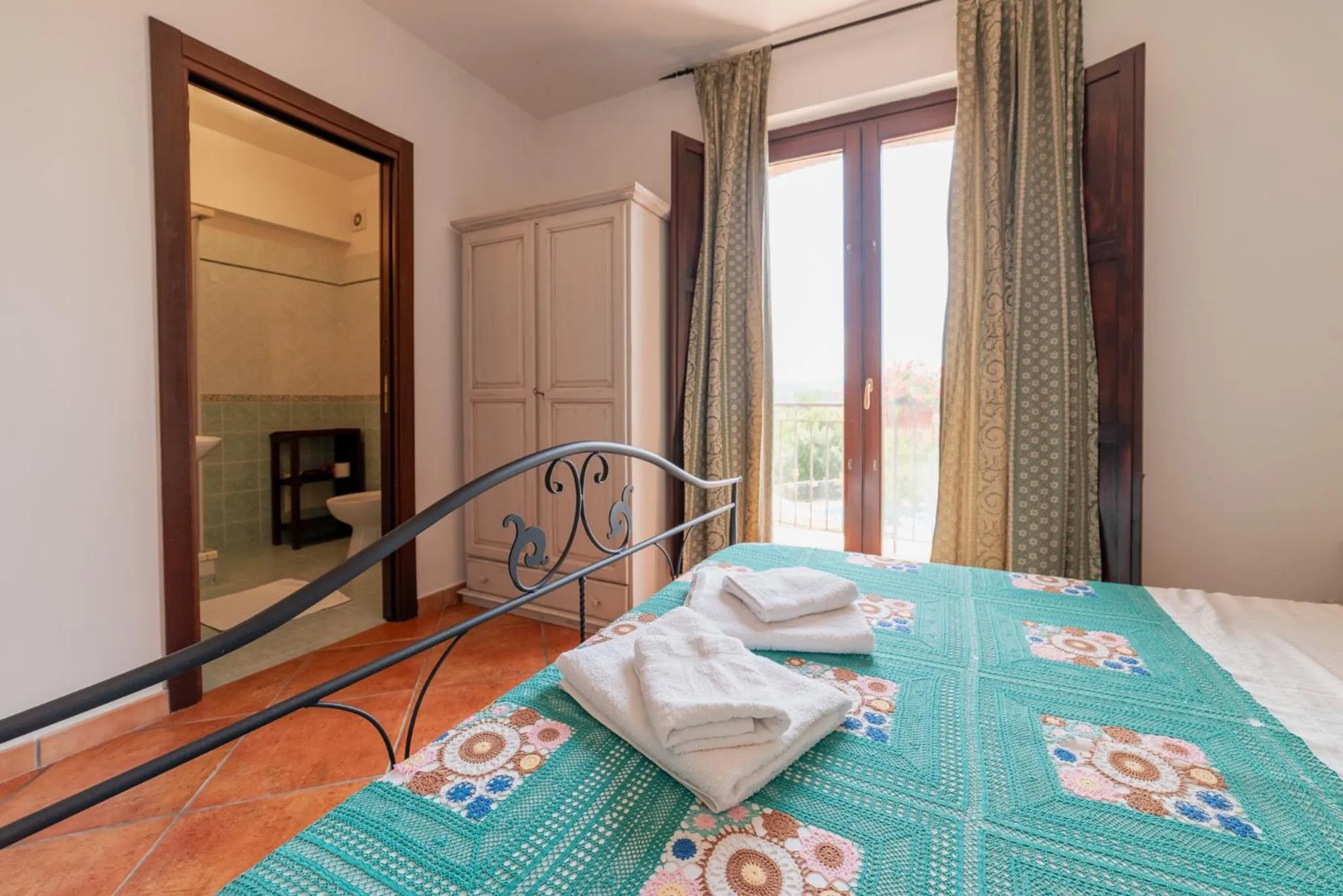 Bed in Agriturismo San Basilio