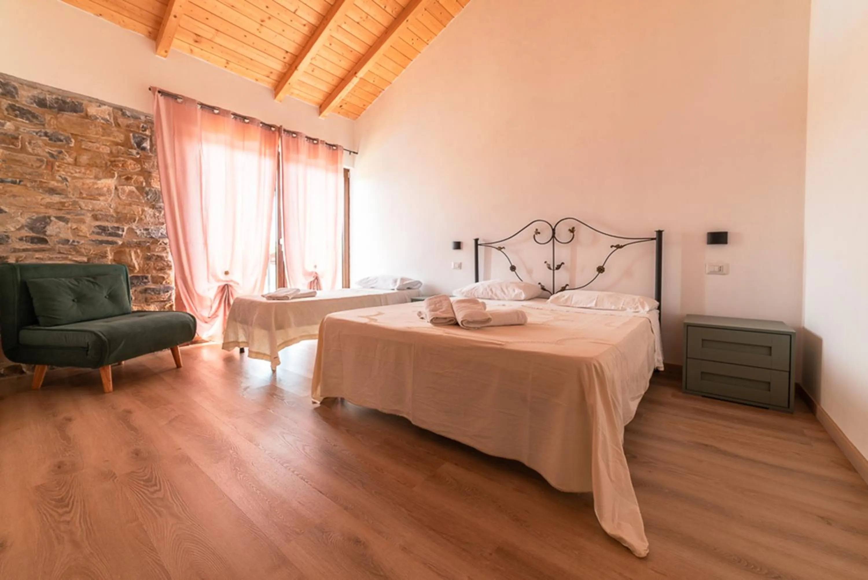 Photo of the whole room, Bed in Agriturismo San Basilio