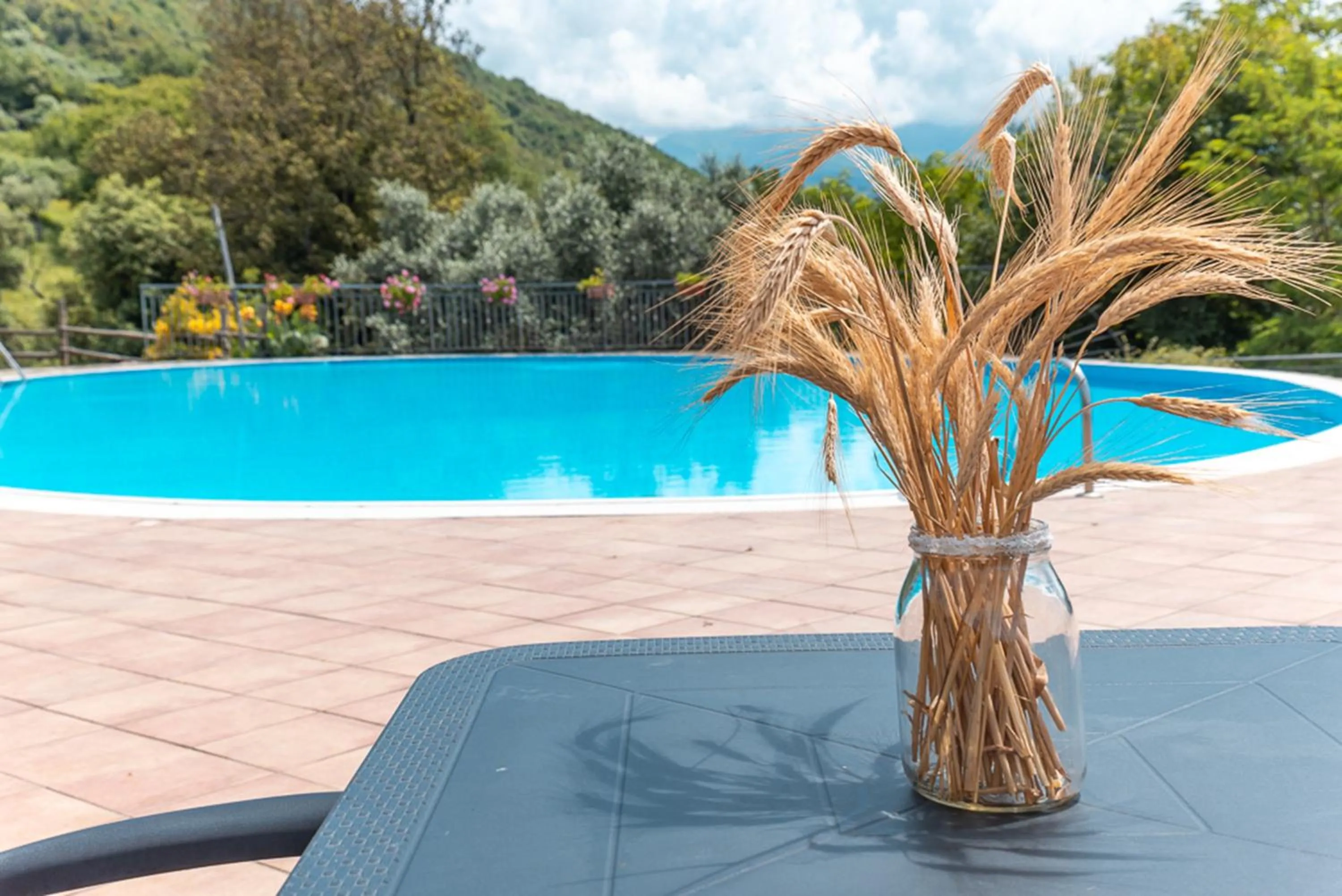 Swimming pool in Agriturismo San Basilio