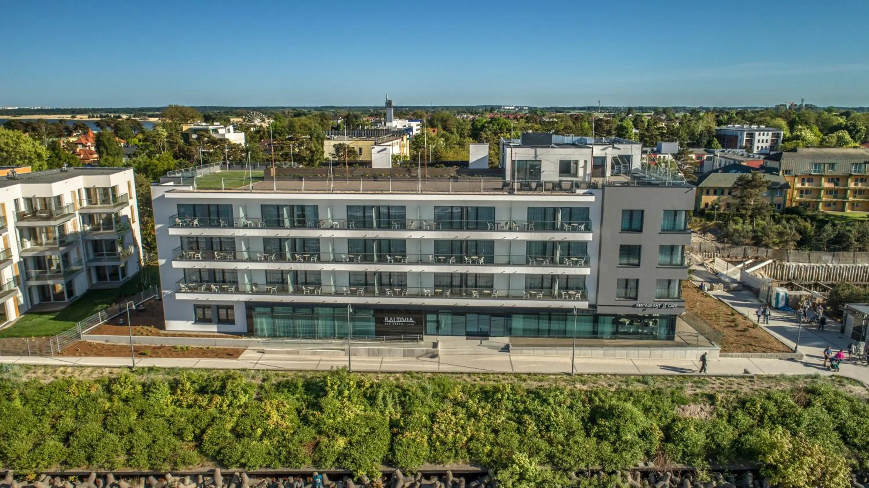 Property building in Baltivia Sea Resort