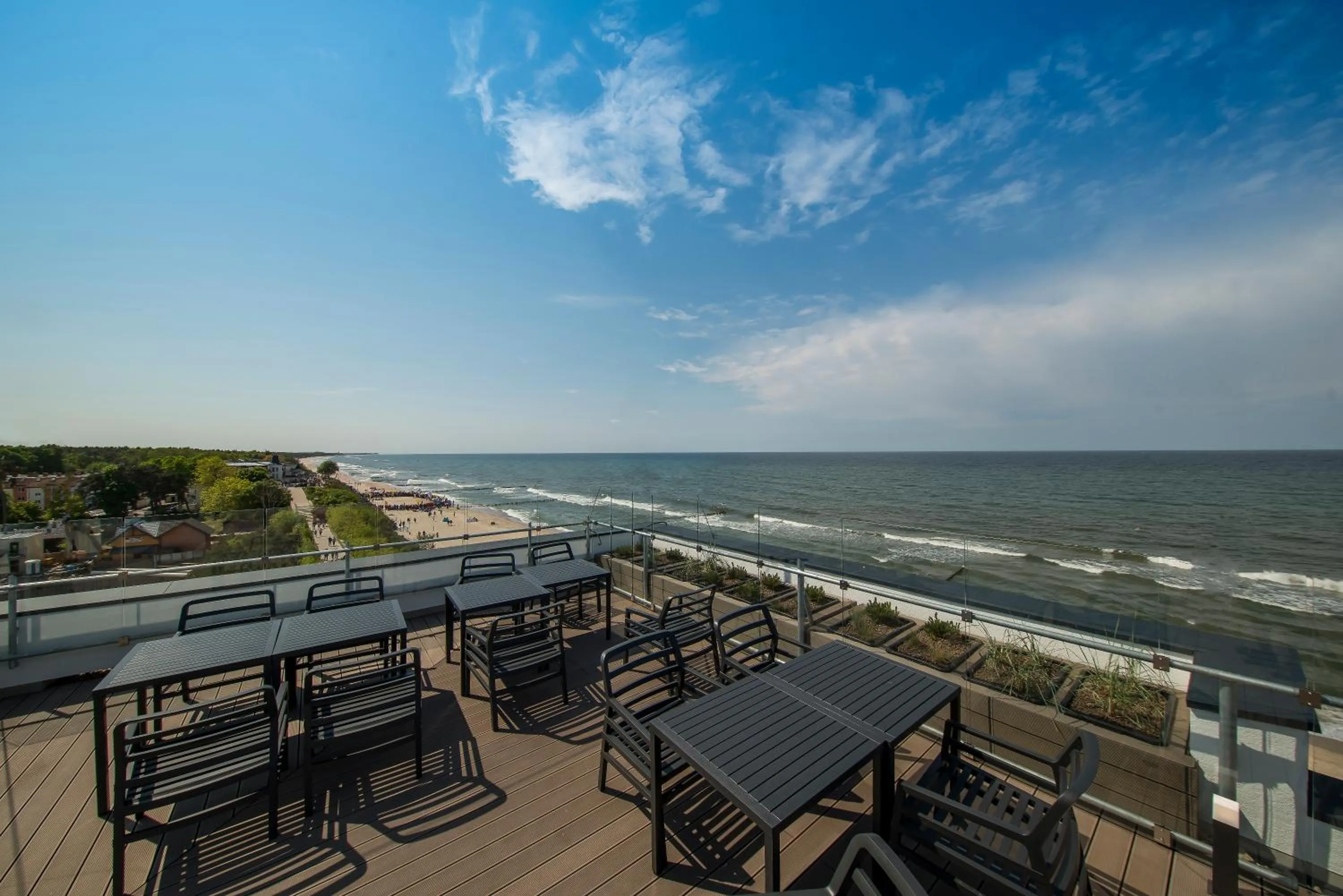 Balcony/Terrace in Baltivia Sea Resort