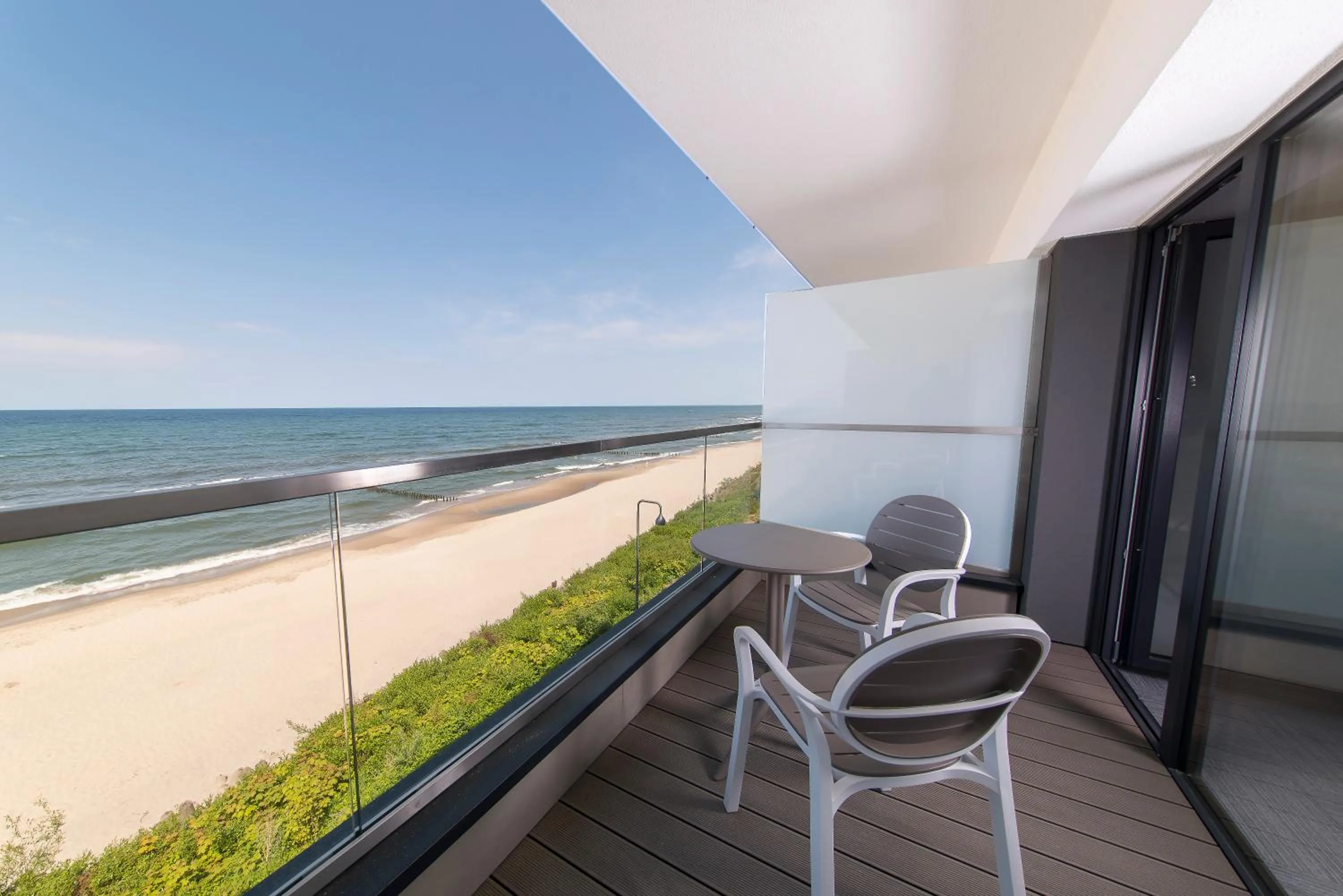 Balcony/Terrace in Baltivia Sea Resort