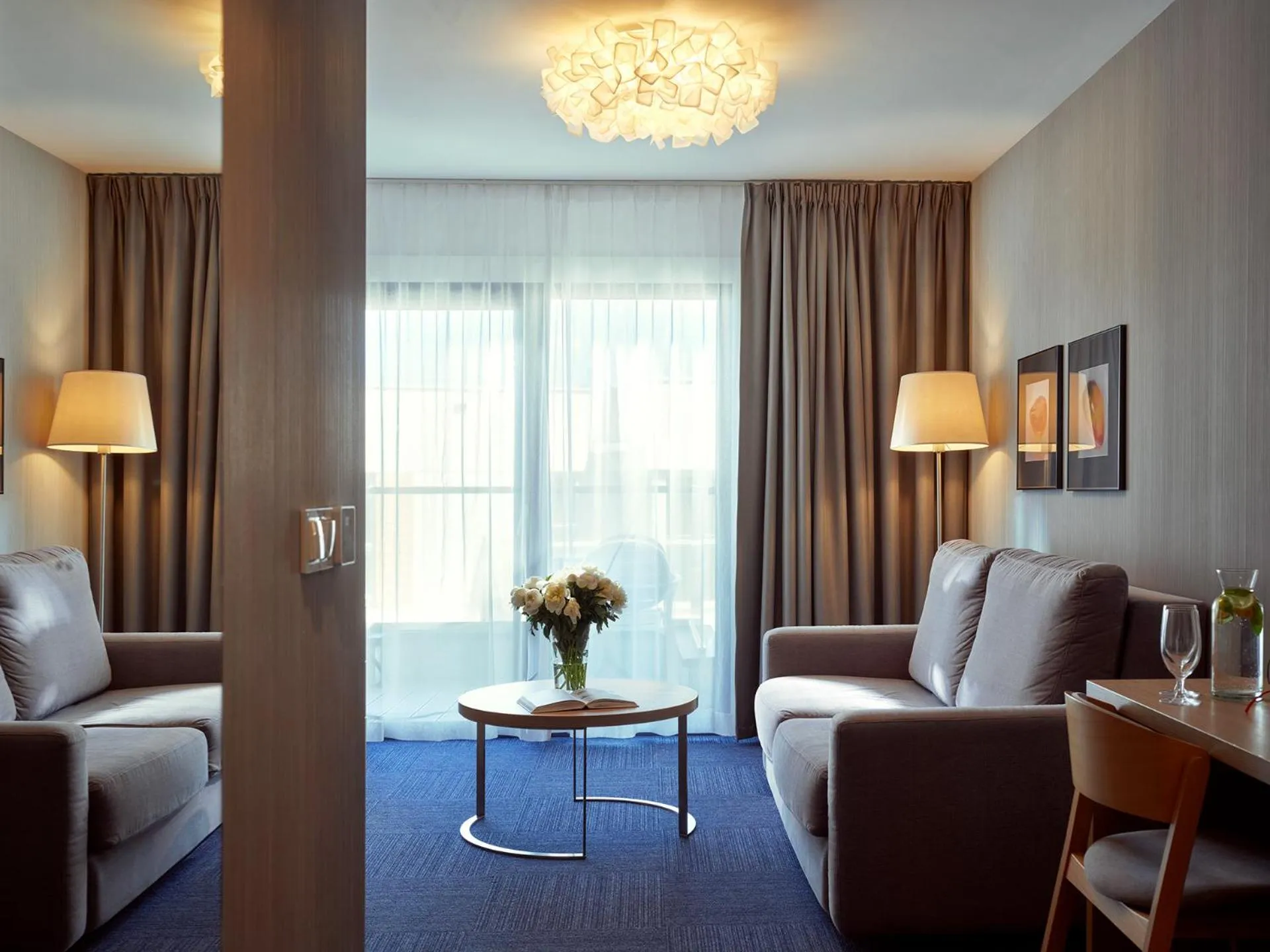 Living room in Baltivia Sea Resort