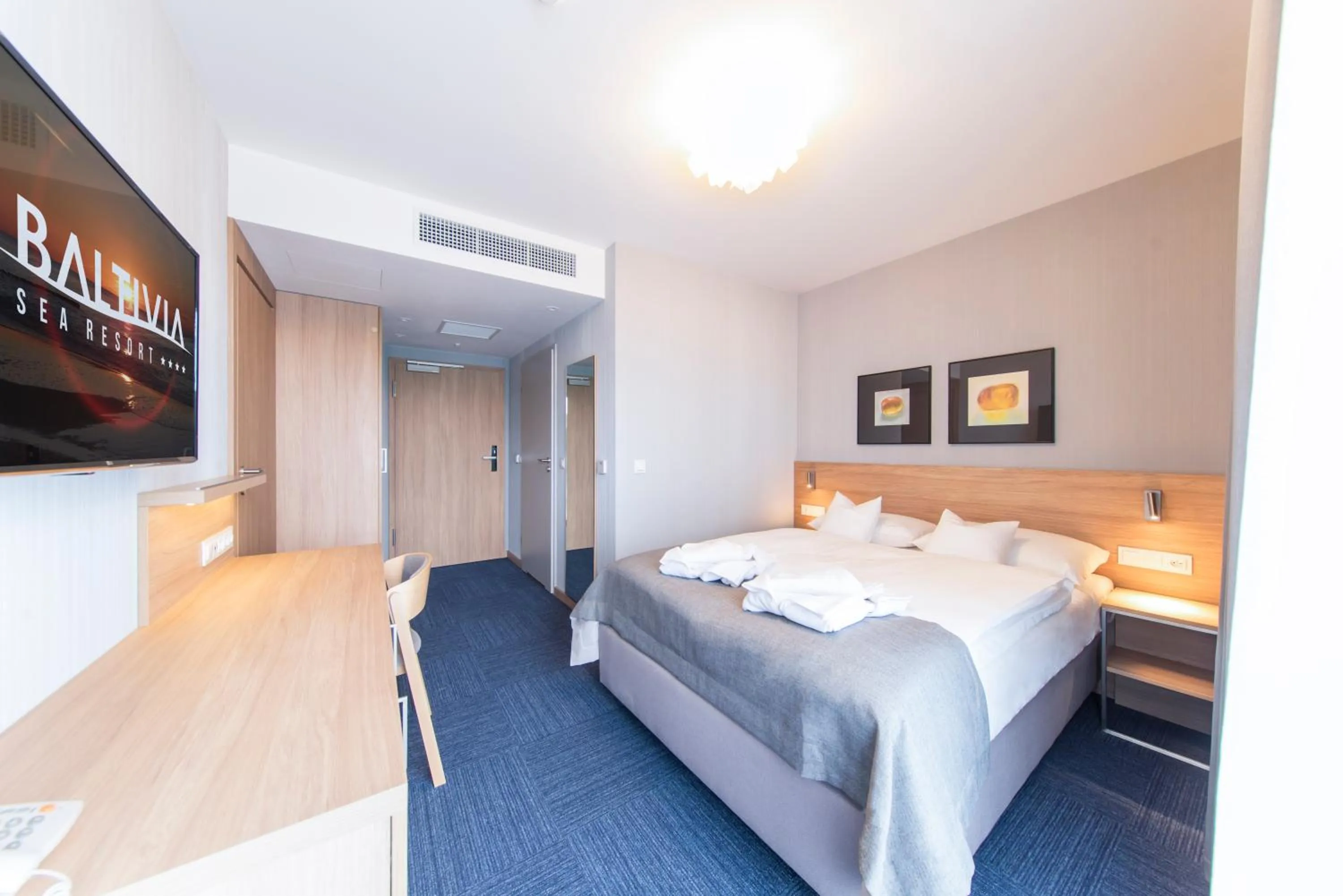 Bed in Baltivia Sea Resort