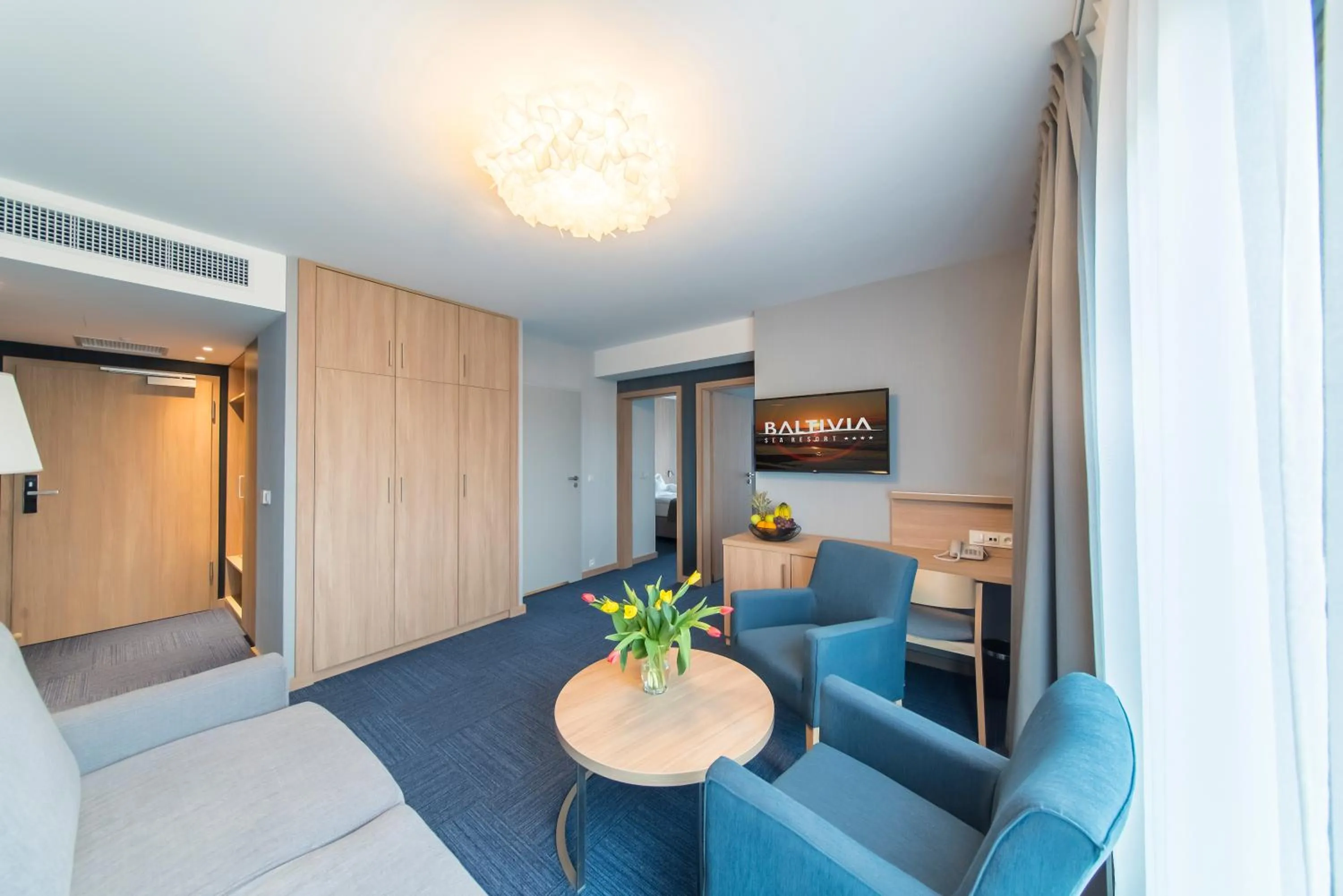 Living room in Baltivia Sea Resort