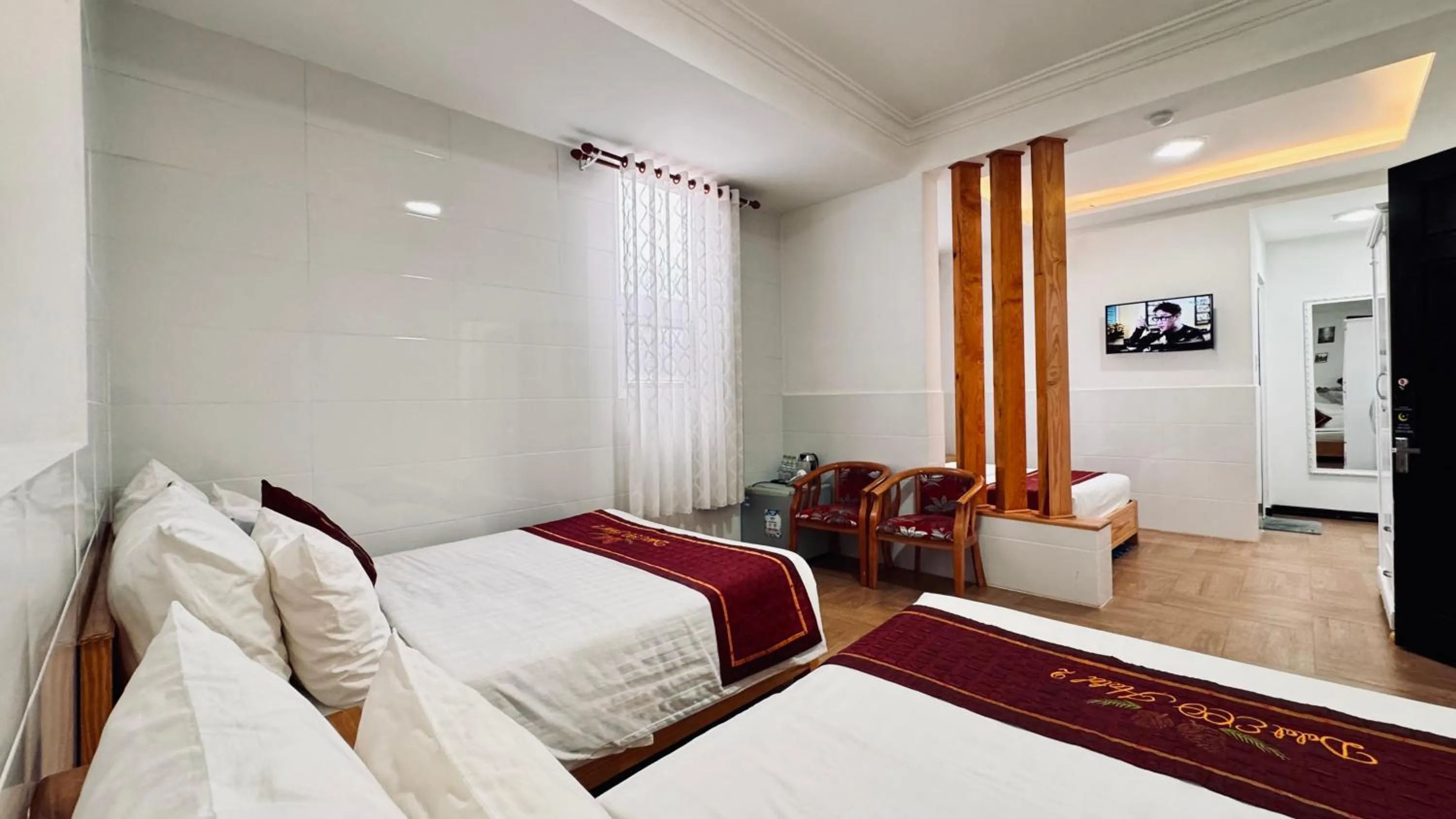 Bed in Dalat ECO Hotel 2