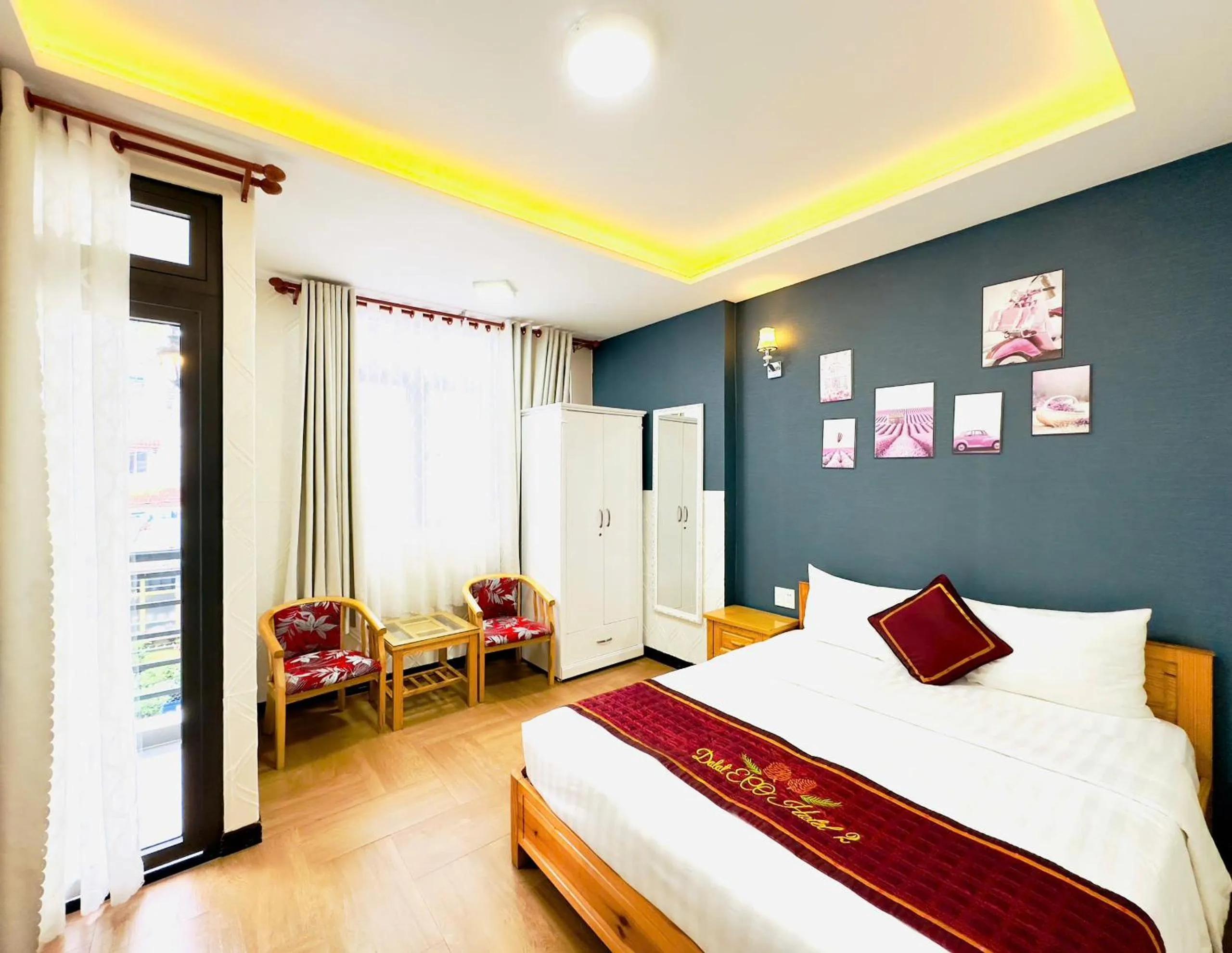 Photo of the whole room, Bed in Dalat ECO Hotel 2