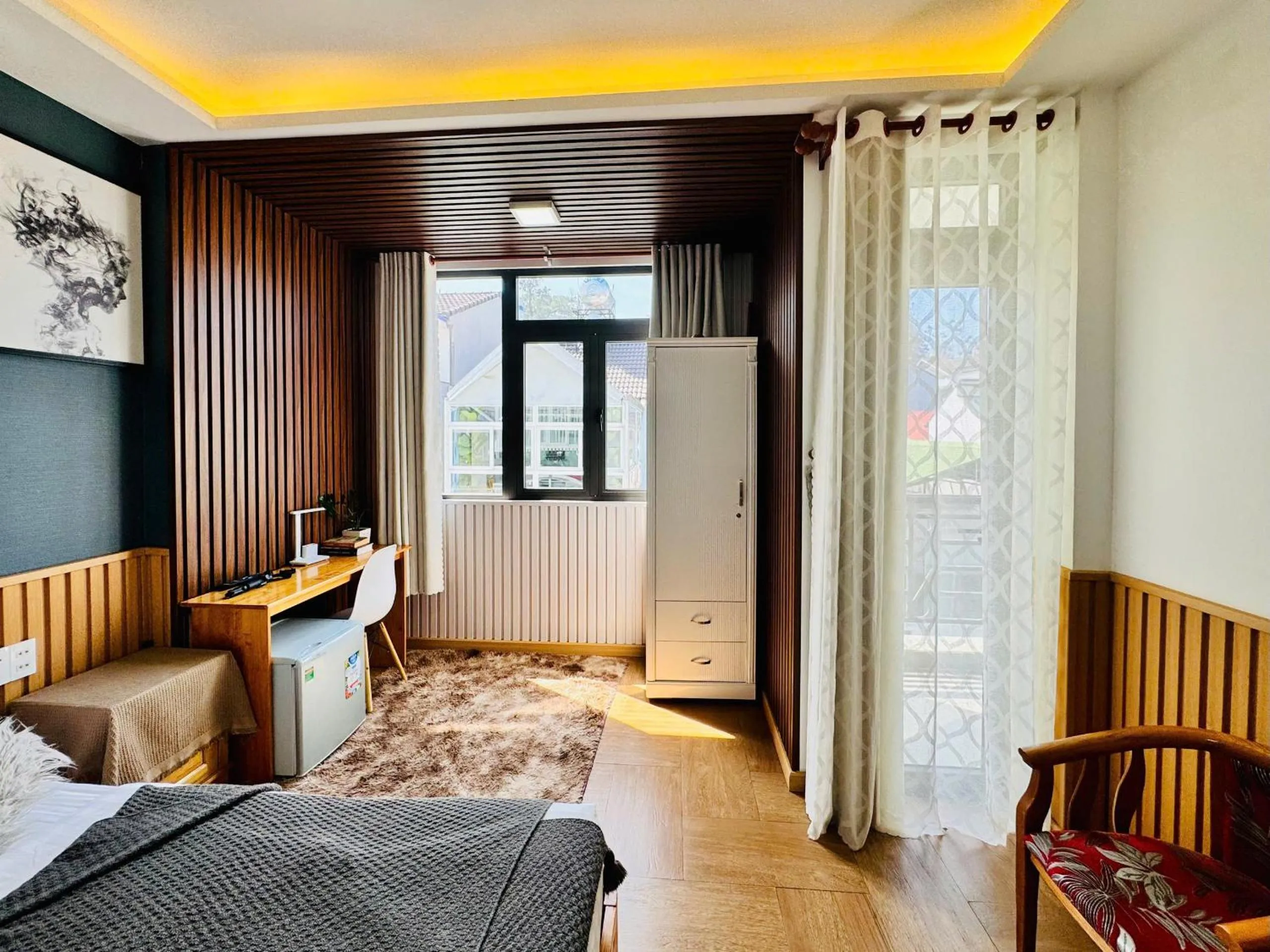 Photo of the whole room, Bed in Dalat ECO Hotel 2