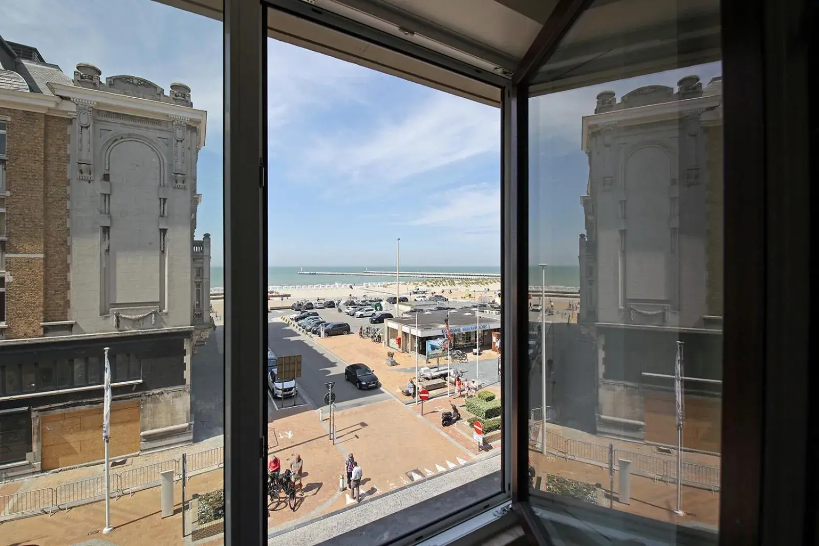 Standard Double Room with Sea View in Hotel Uilenspiegel Standard Double Room with Sea View in Hotel Uilenspiegel