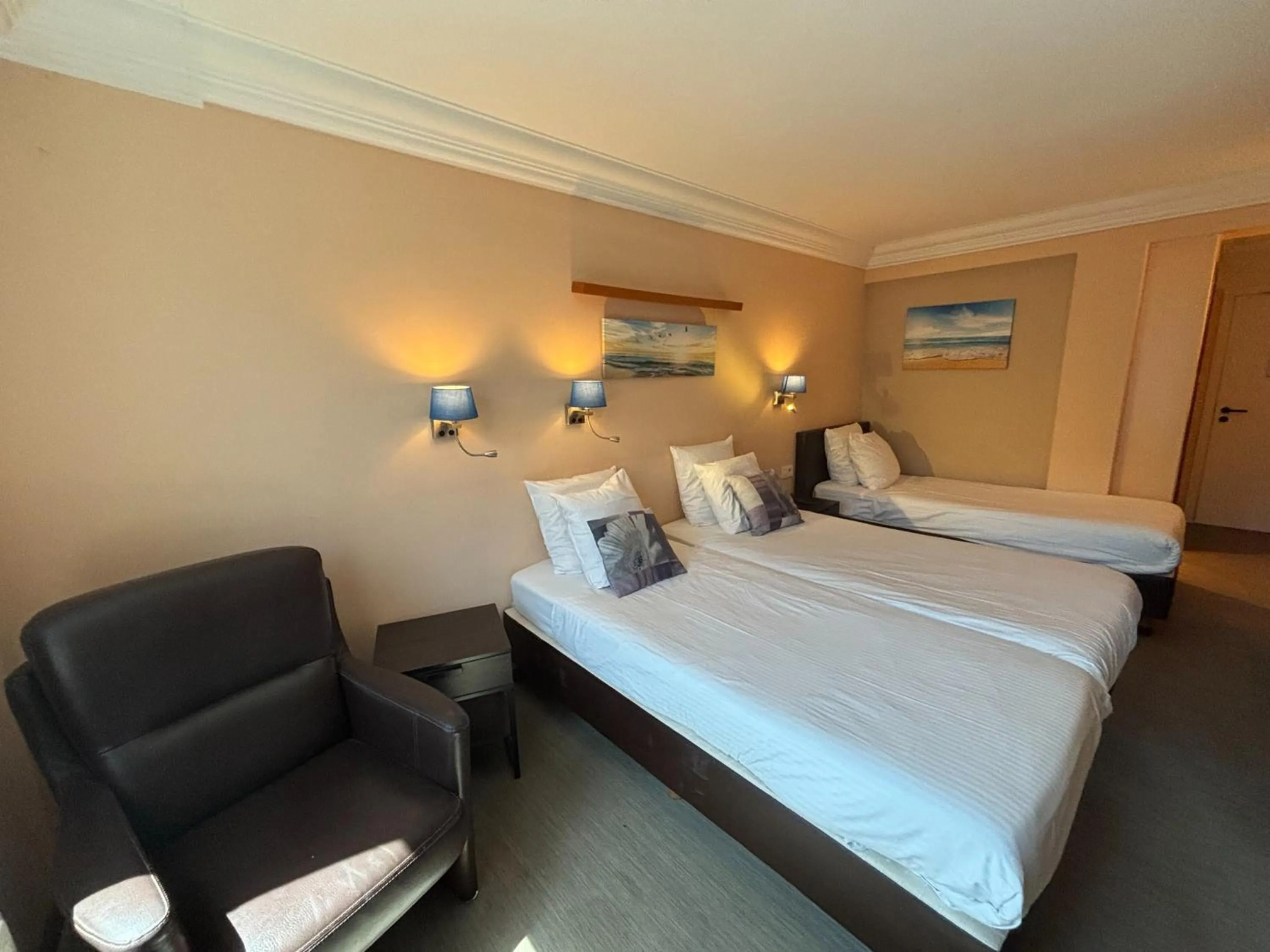 Bed in Hotel Uilenspiegel