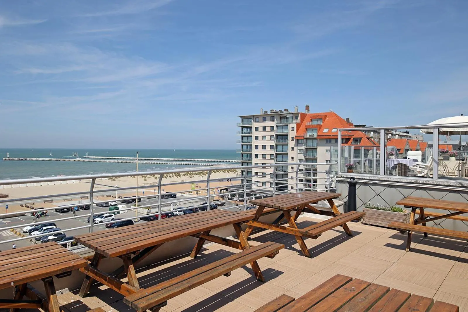 Sea view in Hotel Uilenspiegel